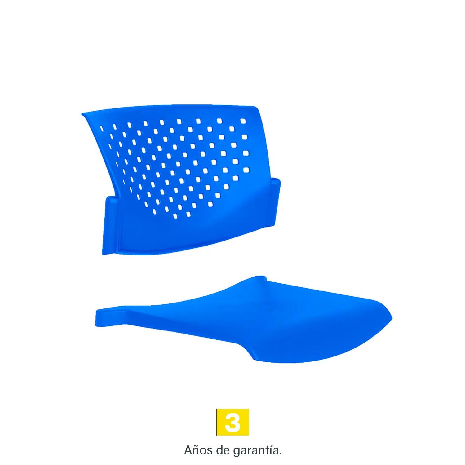 REPUESTO ASIENTO Y ESPALDAR BUTTERFLY AZUL OFIDEAS - 2