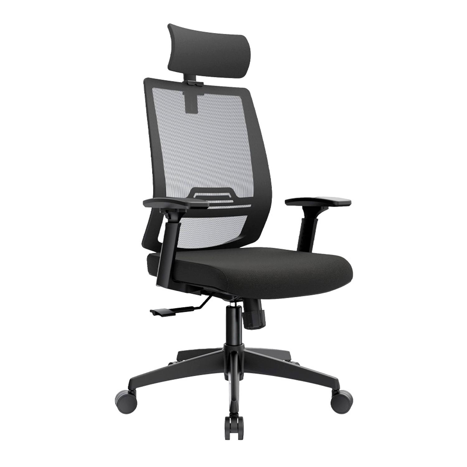 SILLA ERGONÓMICA AERON PRESIDENTE BRAZOS 3D NYLON NEGRO OFIDEAS - 1