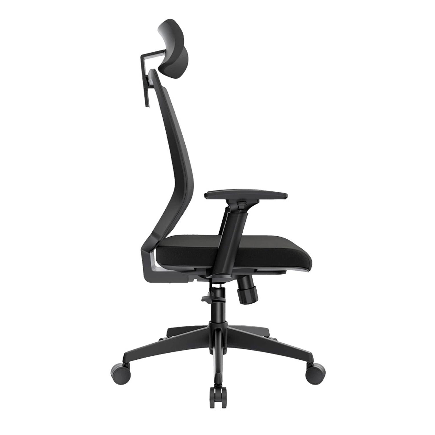 SILLA ERGONÓMICA AERON PRESIDENTE BRAZOS 3D NYLON NEGRO OFIDEAS - 3