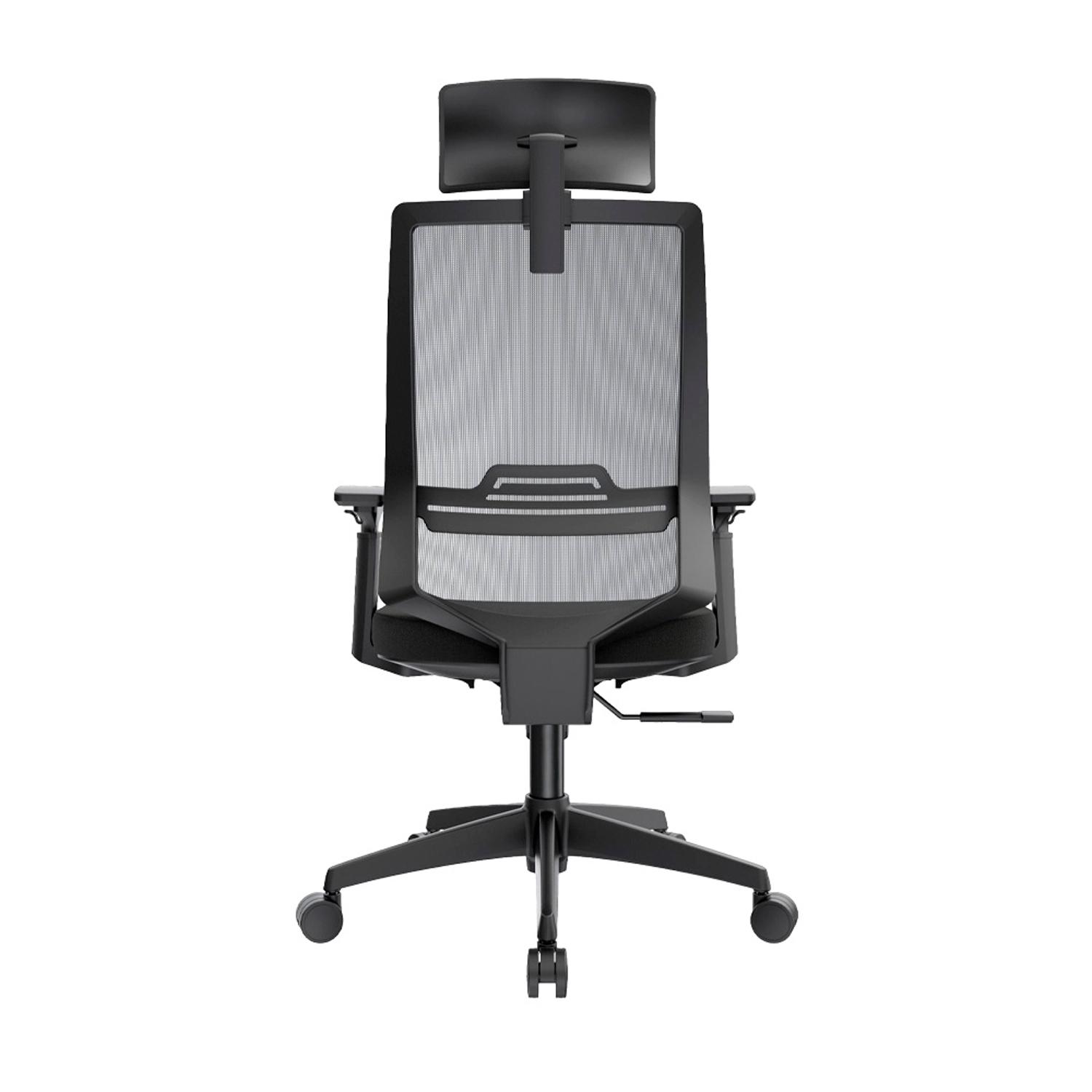 SILLA ERGONÓMICA AERON PRESIDENTE BRAZOS 3D NYLON NEGRO OFIDEAS - 5