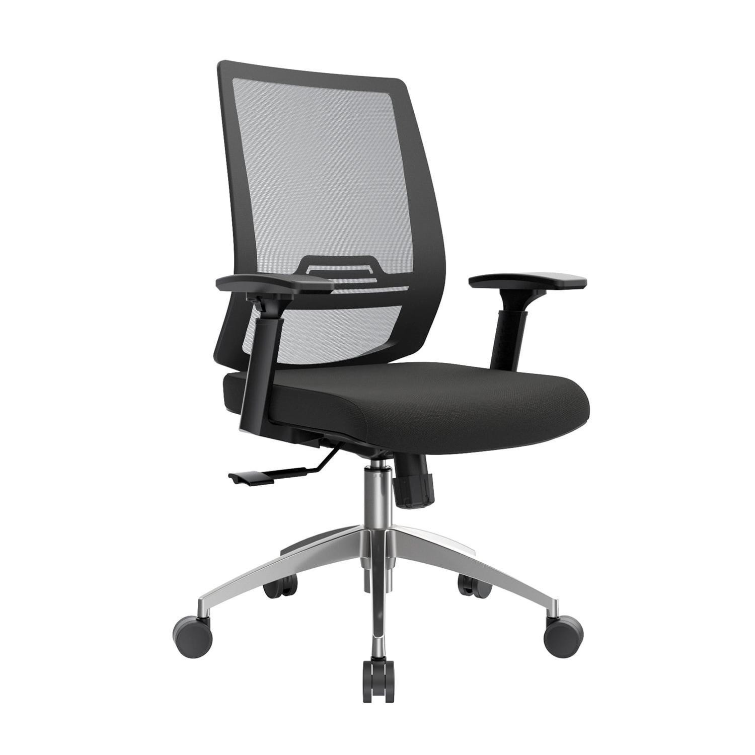 SILLA ERGONÓMICA AERON GERENTE BRAZOS 3D ALUMINIO NEGRO OFIDEAS - 1