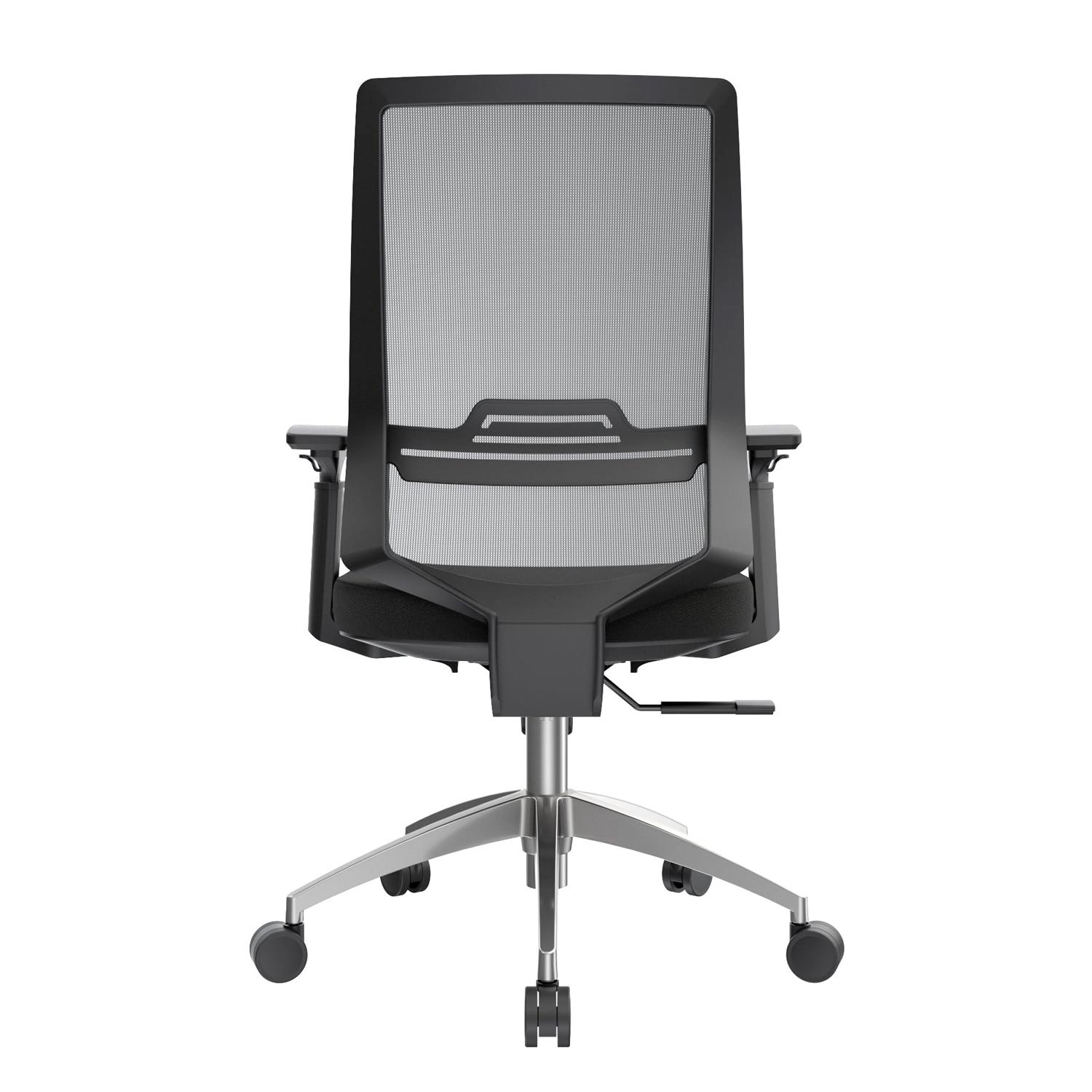 SILLA ERGONÓMICA AERON GERENTE BRAZOS 3D ALUMINIO NEGRO OFIDEAS - 5