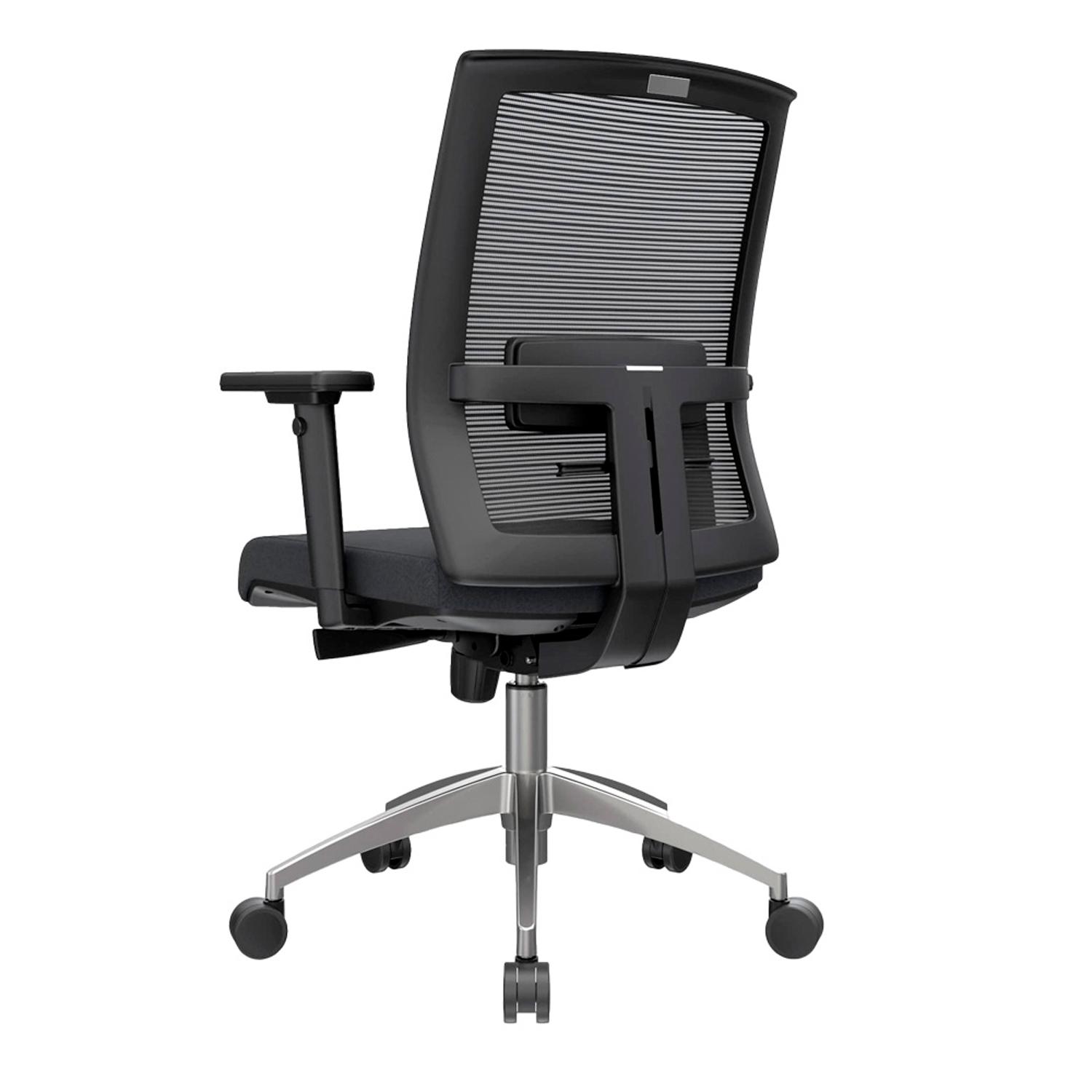 SILLA ERGONÓMICA NOHA GERENTE ALUMINIO NEGRO OFIDEAS - 4