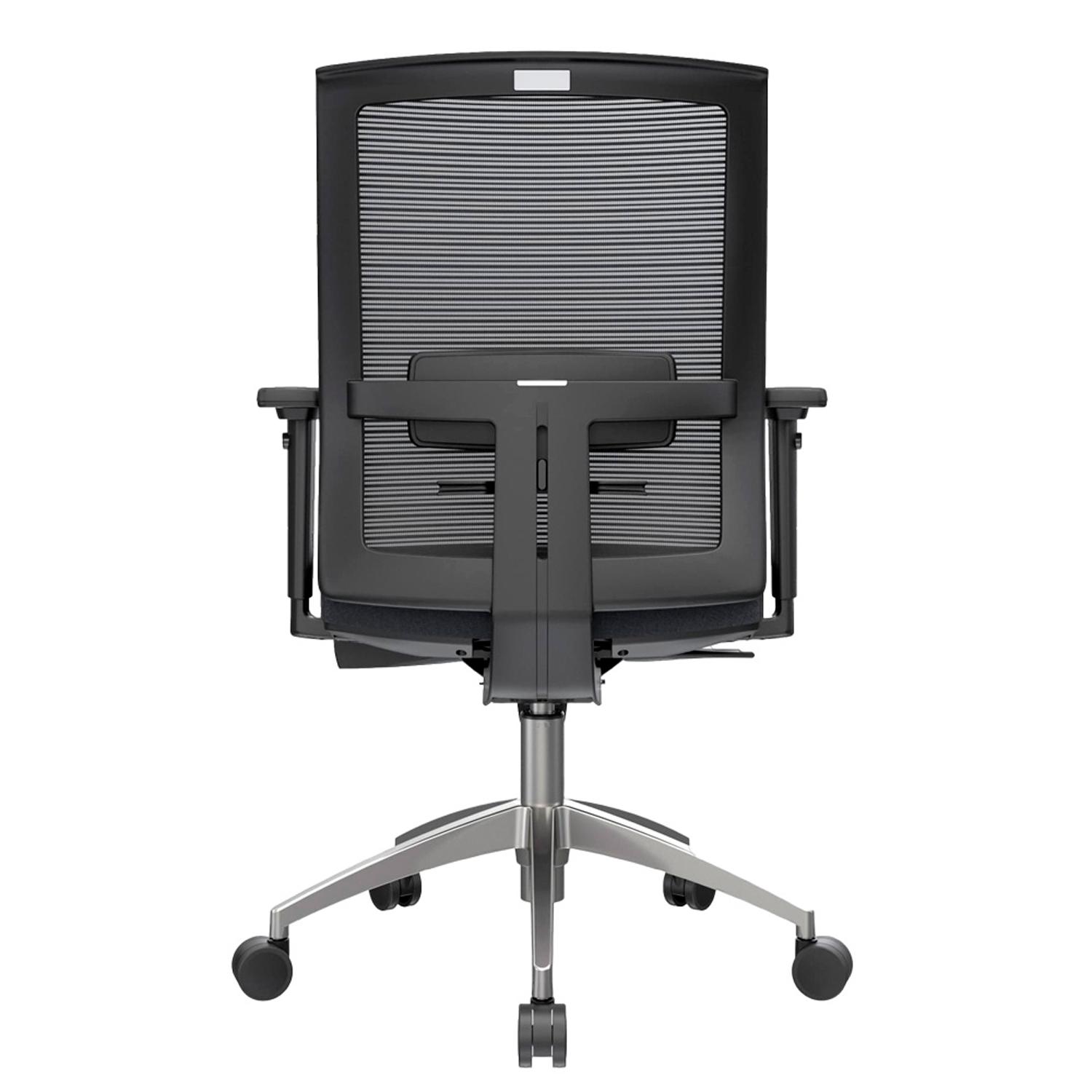 SILLA ERGONÓMICA NOHA GERENTE ALUMINIO NEGRO OFIDEAS - 5