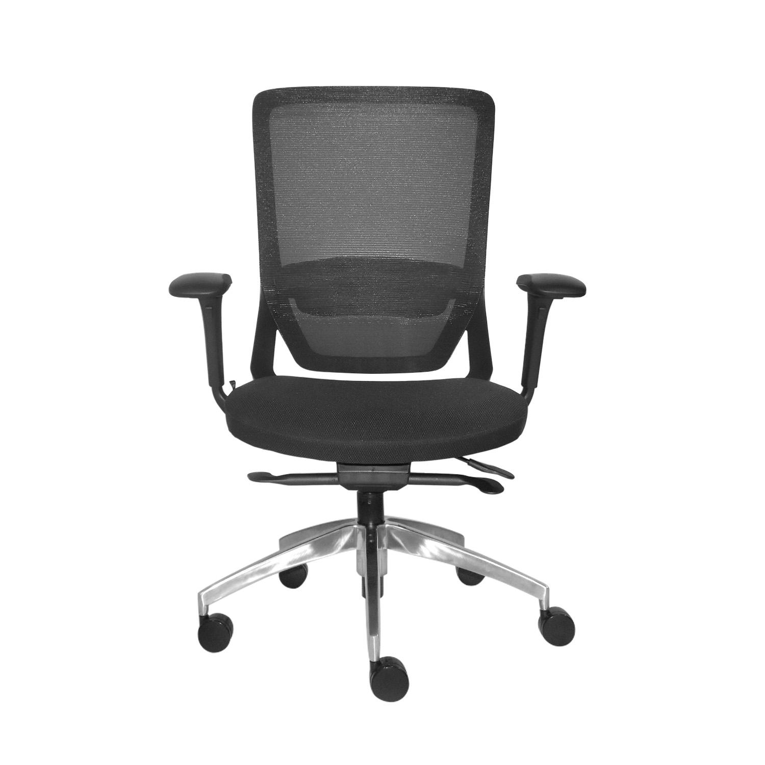 SILLA ERGONÓMICA LOOP GERENTE 4D ALUMINIO NEGRO OFIDEAS - 2