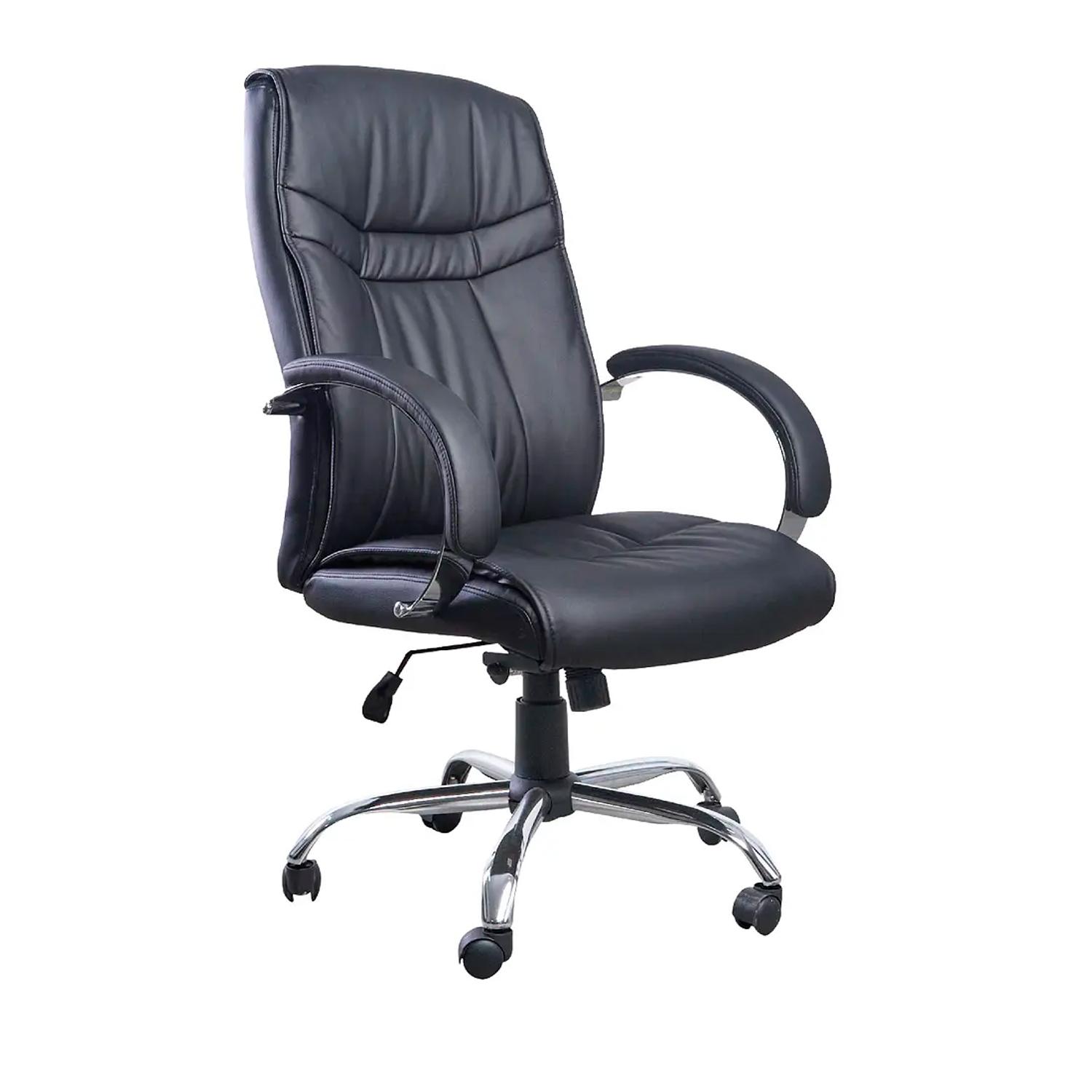 SILLA DE OFICINA ERGONÓMICA ESTILOS PRESIDENTE CUERO OFIDEAS - 1