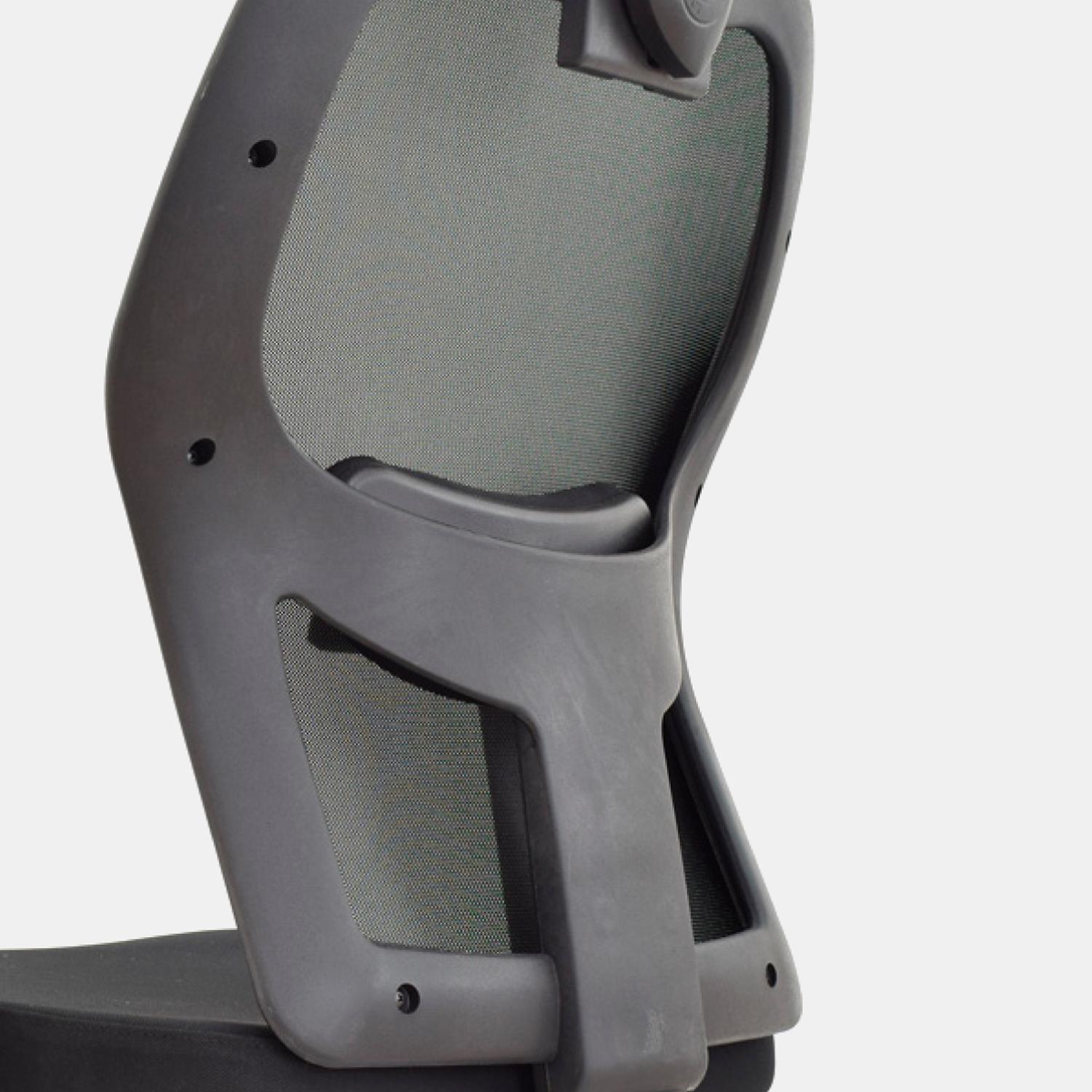 SILLA ERGONÓMICA NORUEGA GERENTE ALUMINIO NEGRO OFIDEAS - 4