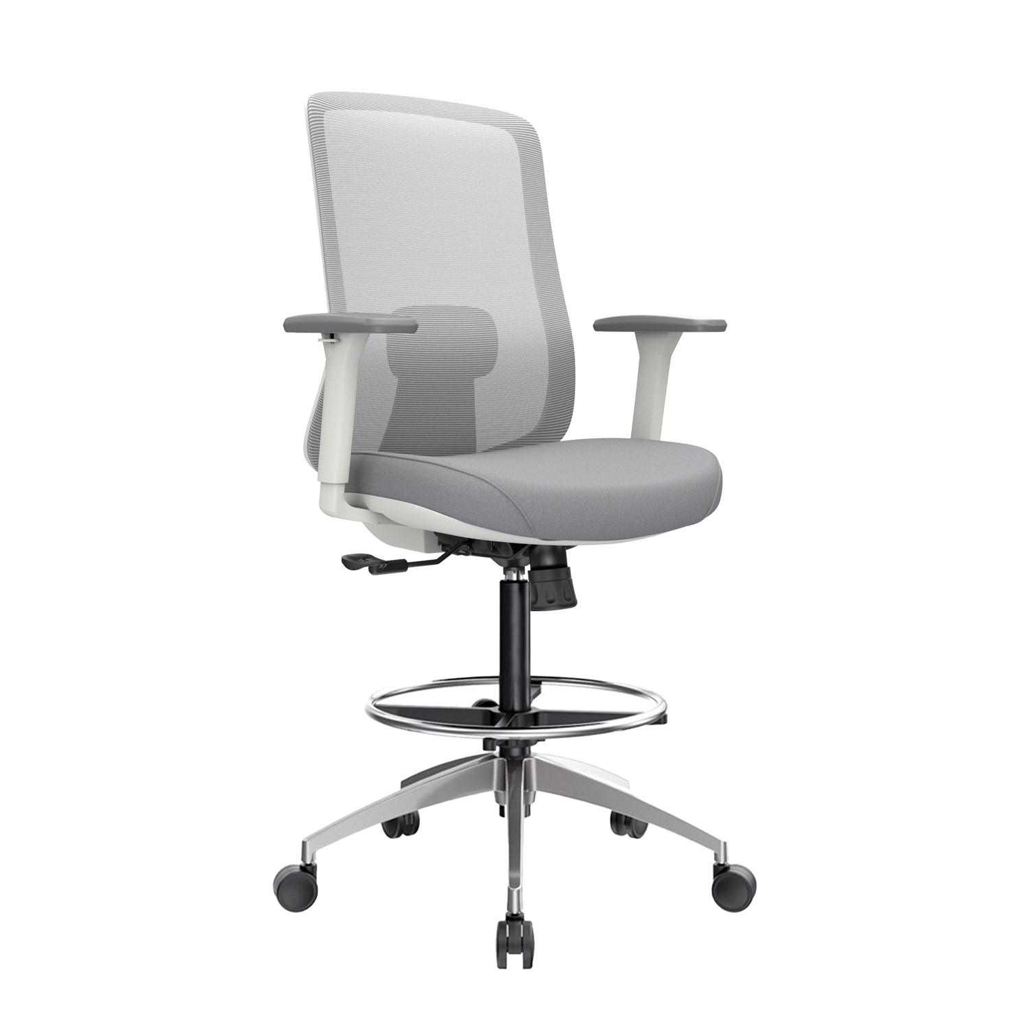 SILLA MILANO CAJERO ERGONÓMICA BA AC GRIS OFIDEAS - 1