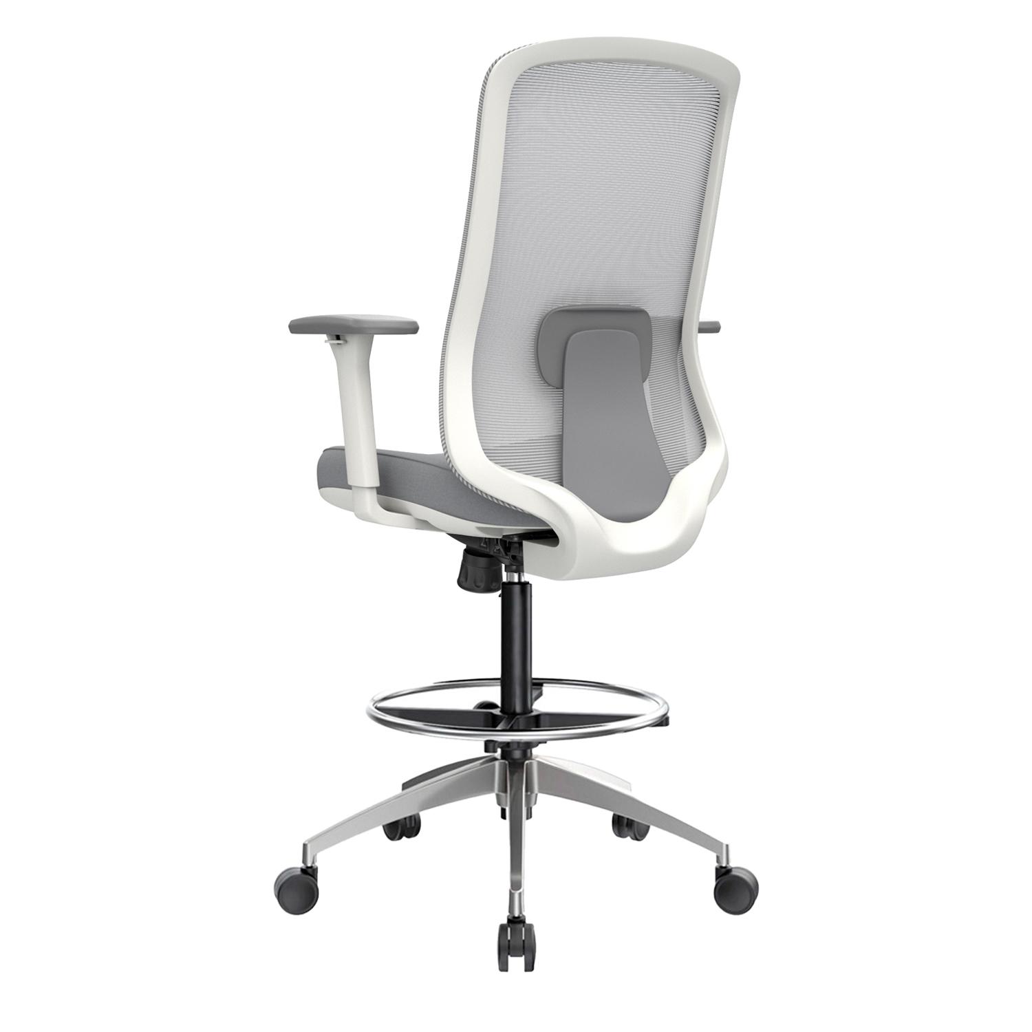 SILLA MILANO CAJERO ERGONÓMICA BA AC GRIS OFIDEAS - 3