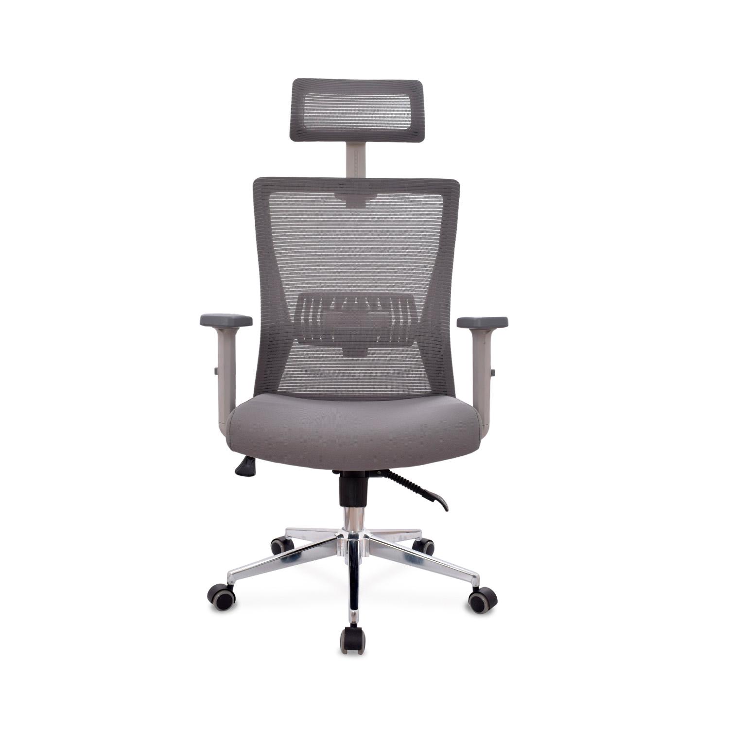 SILLA ERGONÓMICA KEN PRESIDENTE GRIS OFIDEAS - 2
