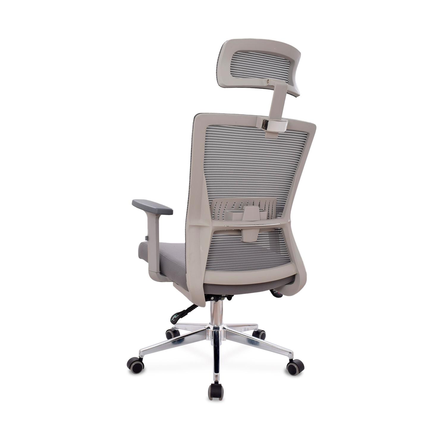 SILLA ERGONÓMICA KEN PRESIDENTE GRIS OFIDEAS - 5
