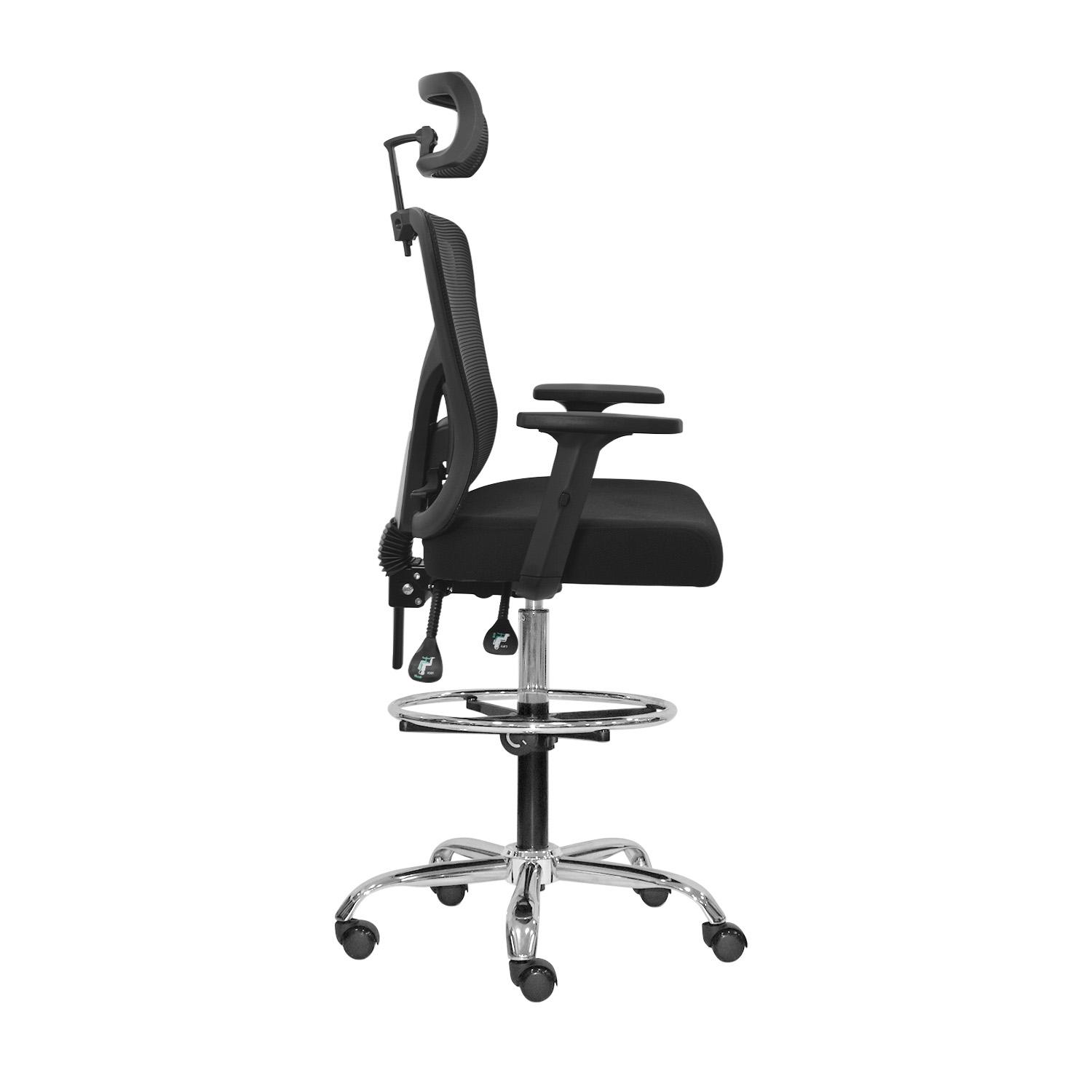 SILLA CAJERO FONE ULTRA PDTE NEGRO OFIDEAS - 3