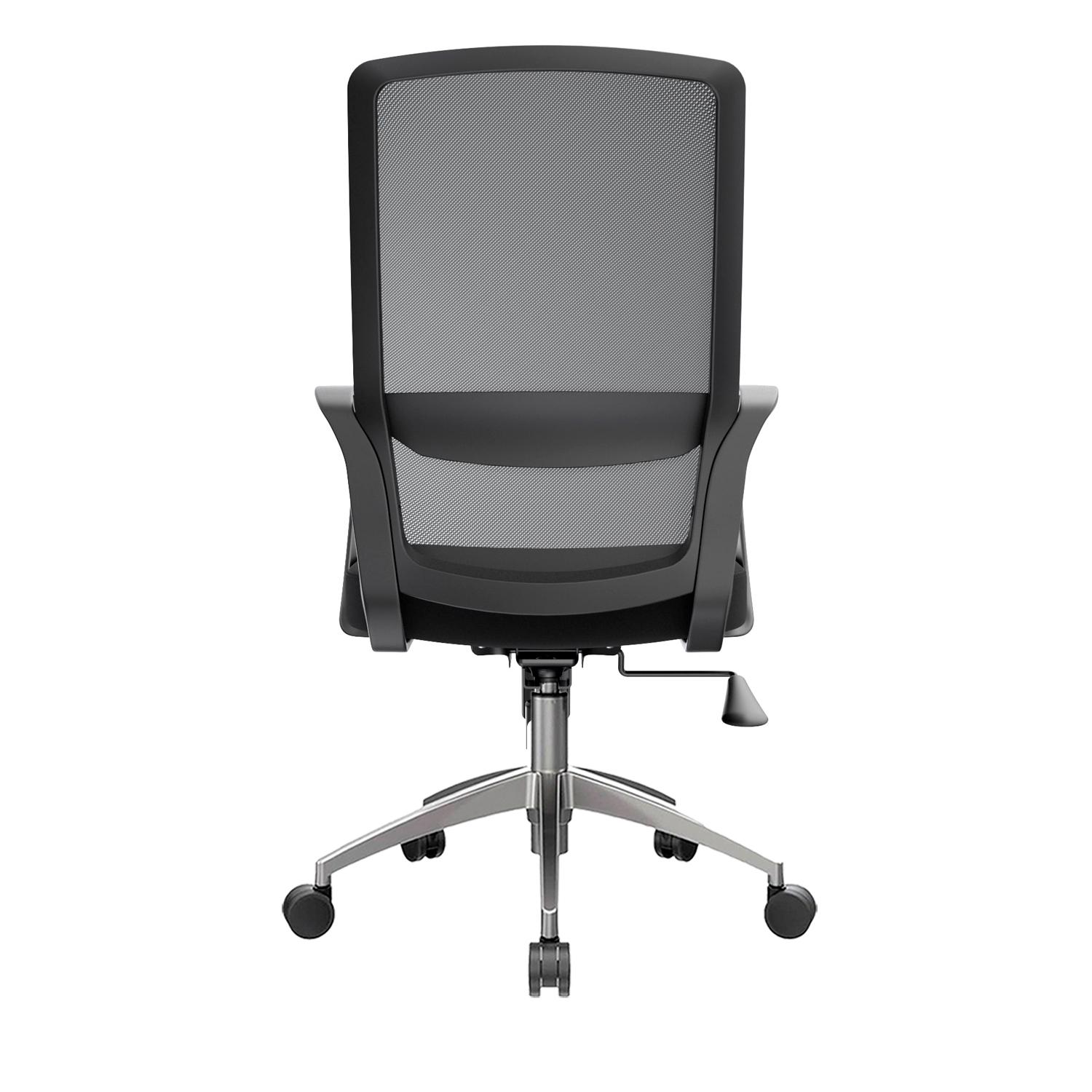SILLA ERGONÓMICA ANDY GERENTE ALUMINIO NEGRO OFIDEAS - 4
