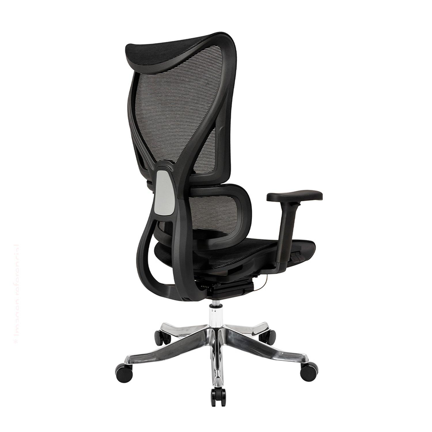 SILLA ERGONÓMICA FLEX PREMIUM NEGRO OFIDEAS - 3
