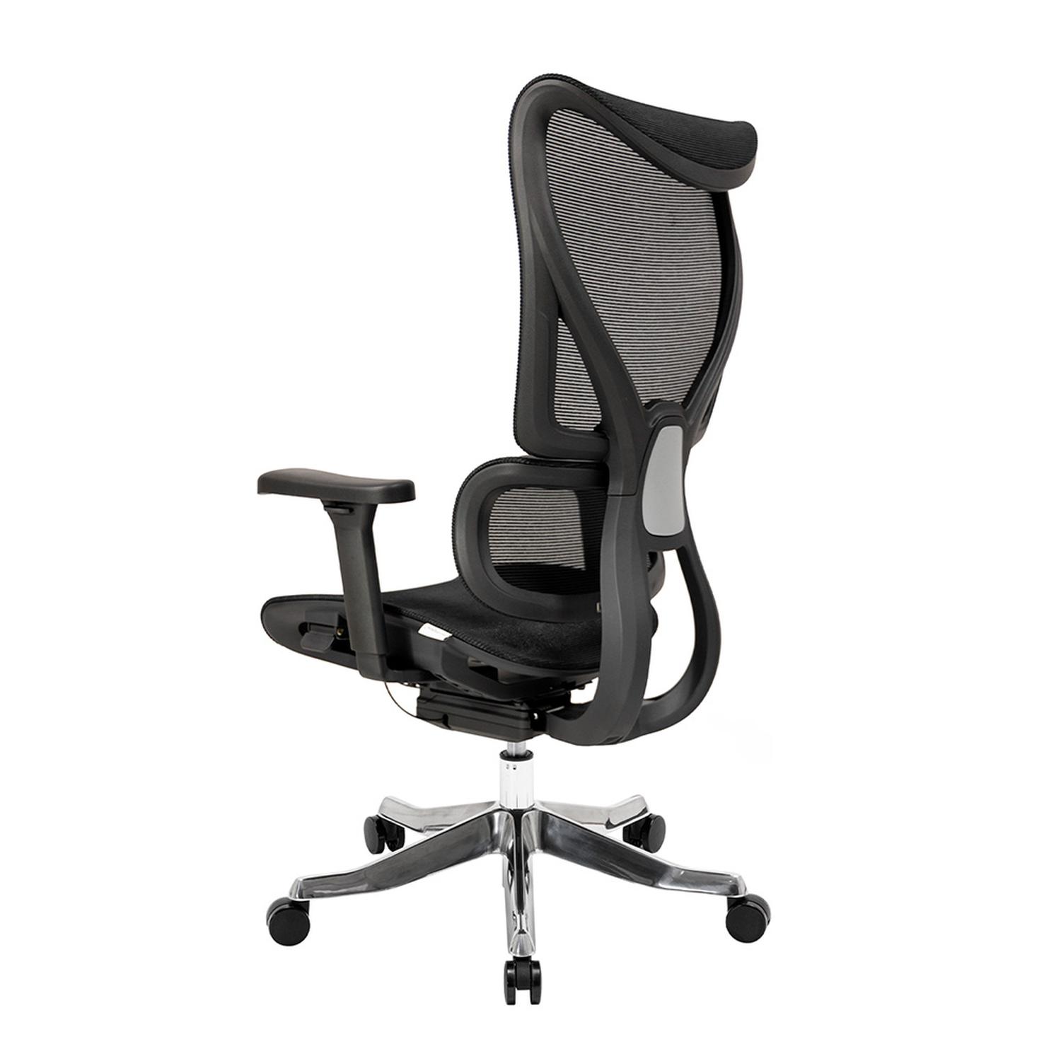 SILLA ERGONÓMICA FLEX PREMIUM NEGRO OFIDEAS - 4