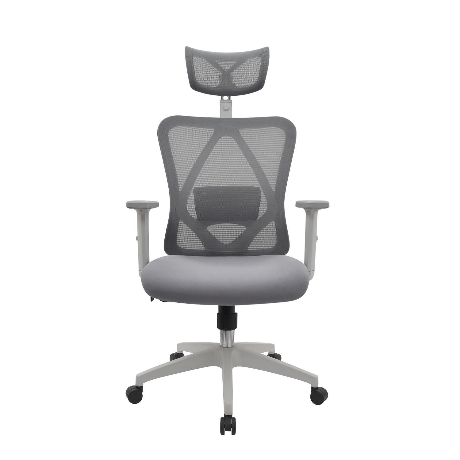 SILLA RECLINABLE MARK PRESIDENTE GRIS OFIDEAS - 1