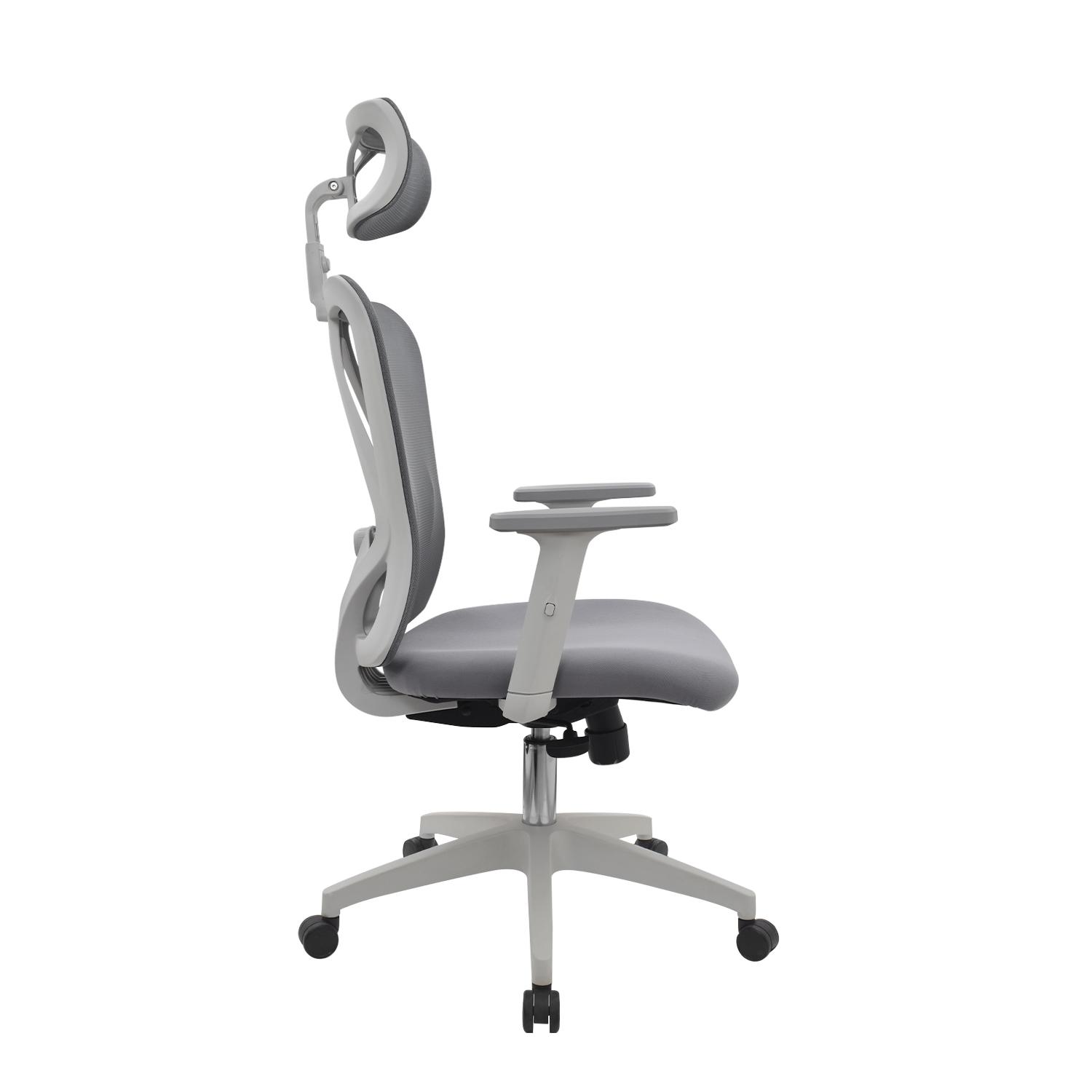 SILLA RECLINABLE MARK PRESIDENTE GRIS OFIDEAS - 3
