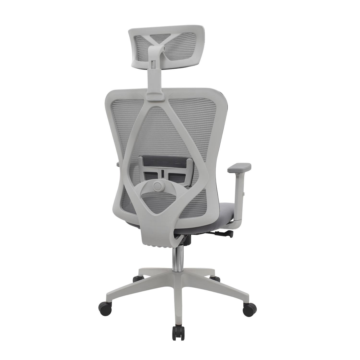 SILLA RECLINABLE MARK PRESIDENTE GRIS OFIDEAS - 4
