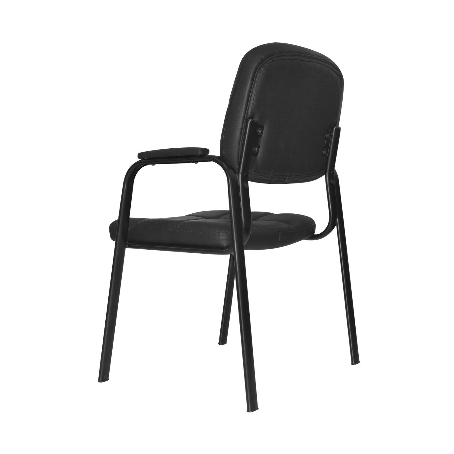 SILLA FIJA DE ESPERA AVANT TQ NEGRO OFIDEAS - 4