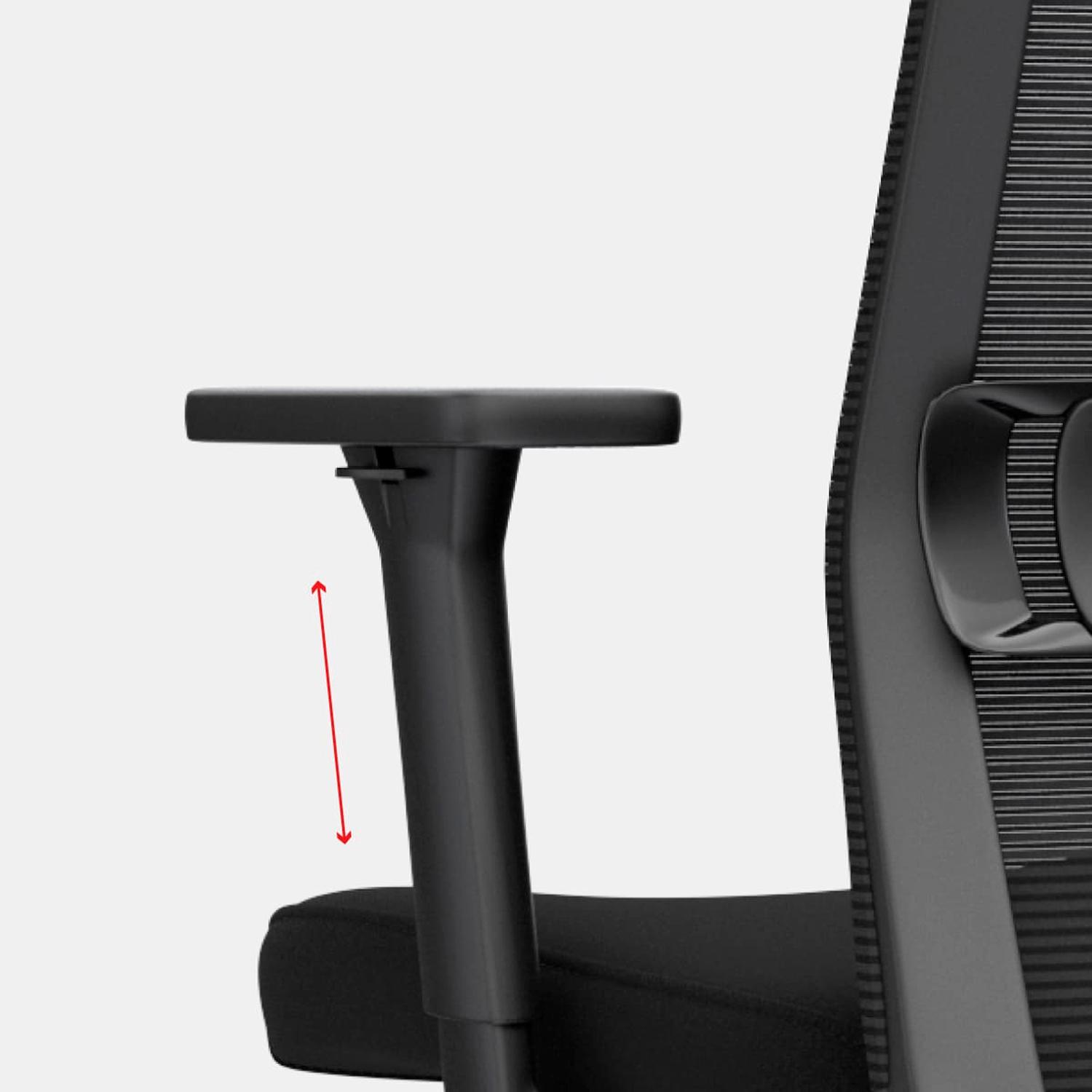 SILLA ERGONÓMICA EMBODY PRESIDENTE ALUMINIO NEGRO OFIDEAS - 4