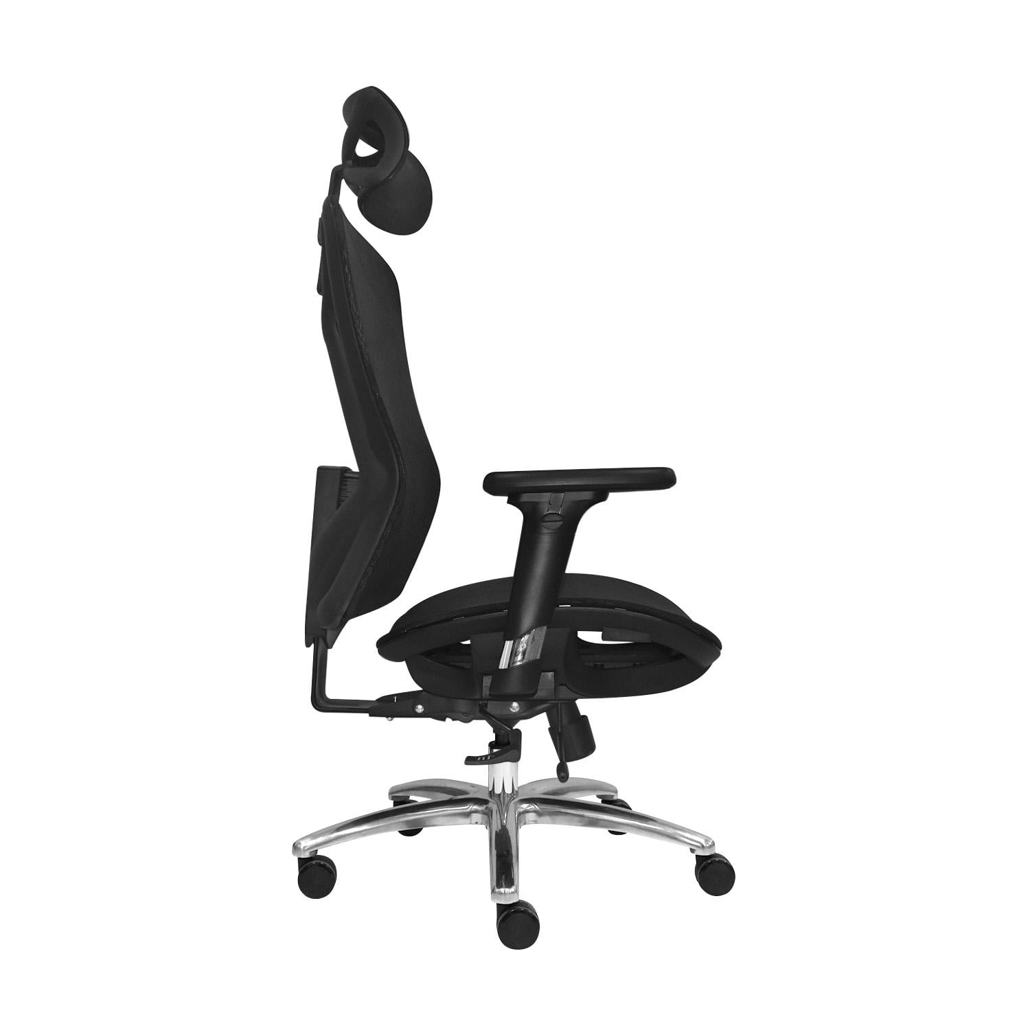 SILLA ERGONÓMICA LEVI PLUS II PRESIDENTE NEGRO OFIDEAS - 3
