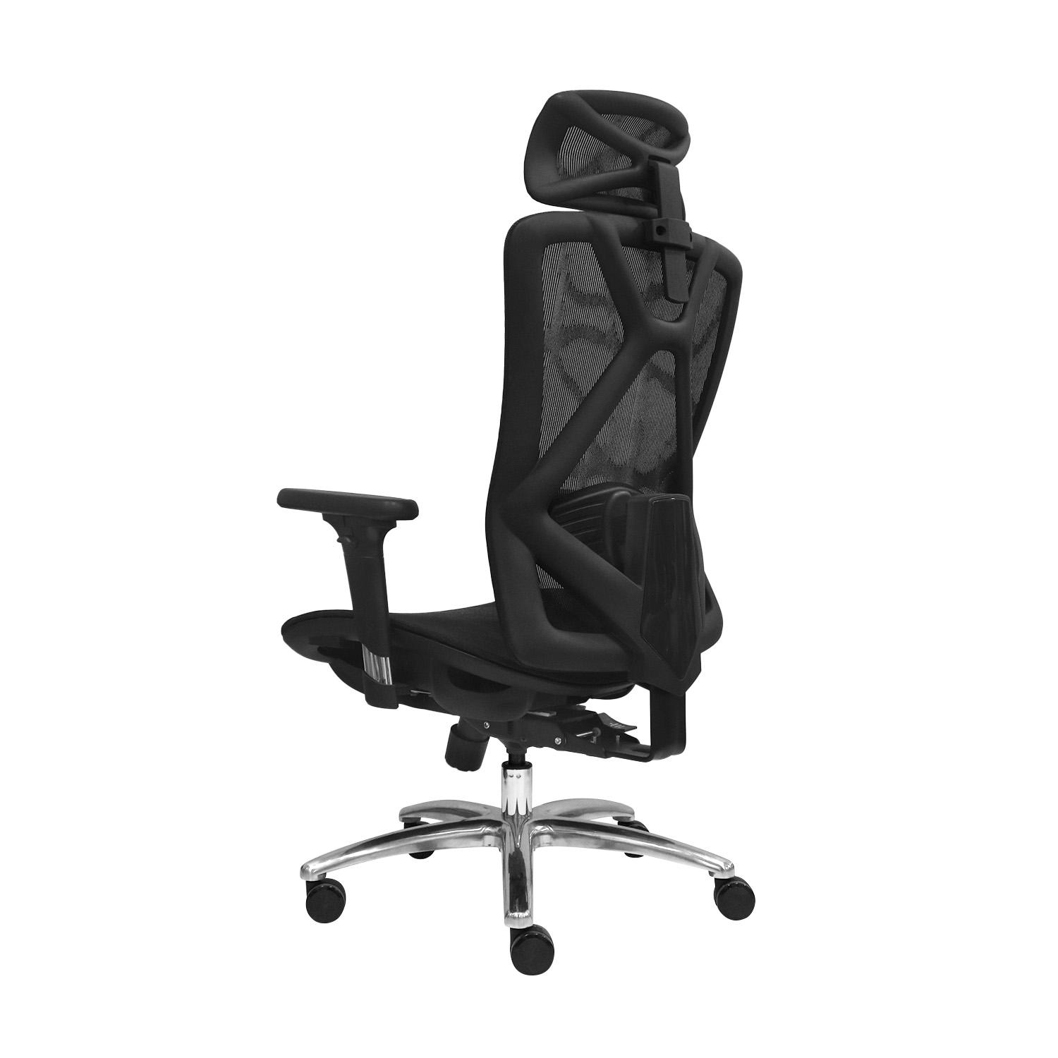 SILLA ERGONÓMICA LEVI PLUS II PRESIDENTE NEGRO OFIDEAS - 5
