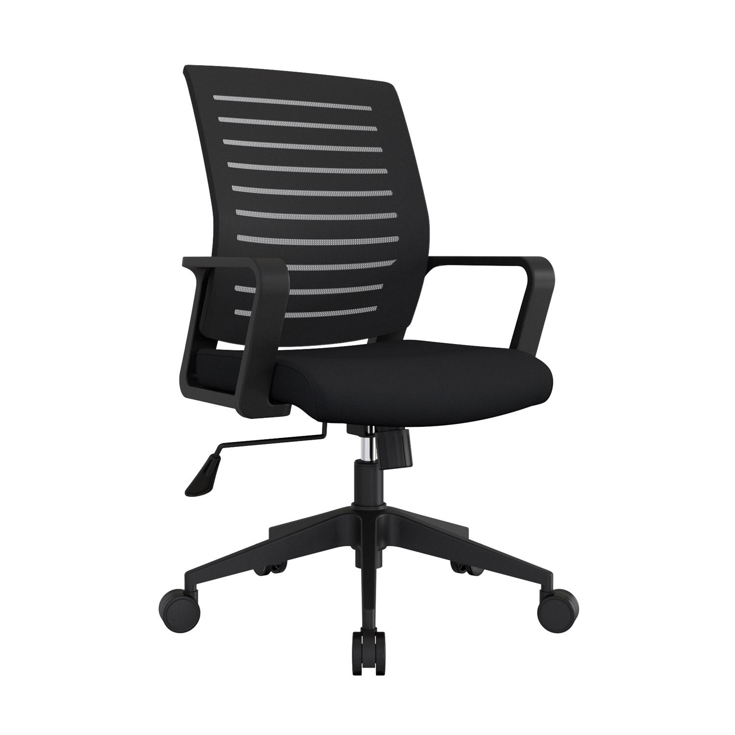 SILLA ERGONÓMICA ONIX GERENTE NYLON NEGRO OFIDEAS - 1
