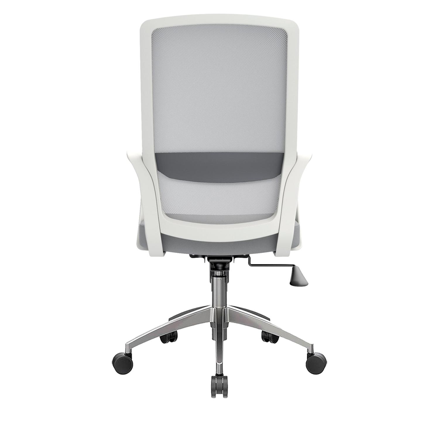 SILLA ERGONÓMICA ANDY GERENTE ALUMINIO GRIS EB OFIDEAS - 4