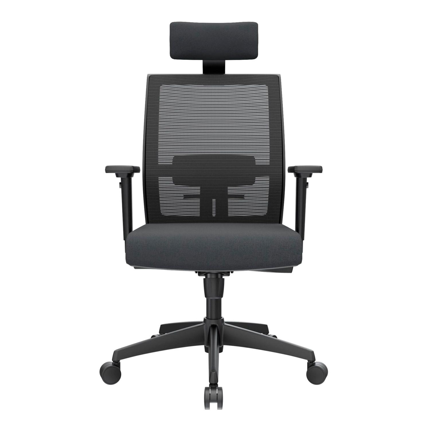 SILLA ERGONÓMICA NOHA PRESIDENTE NYLON NEGRO OFIDEAS - 2