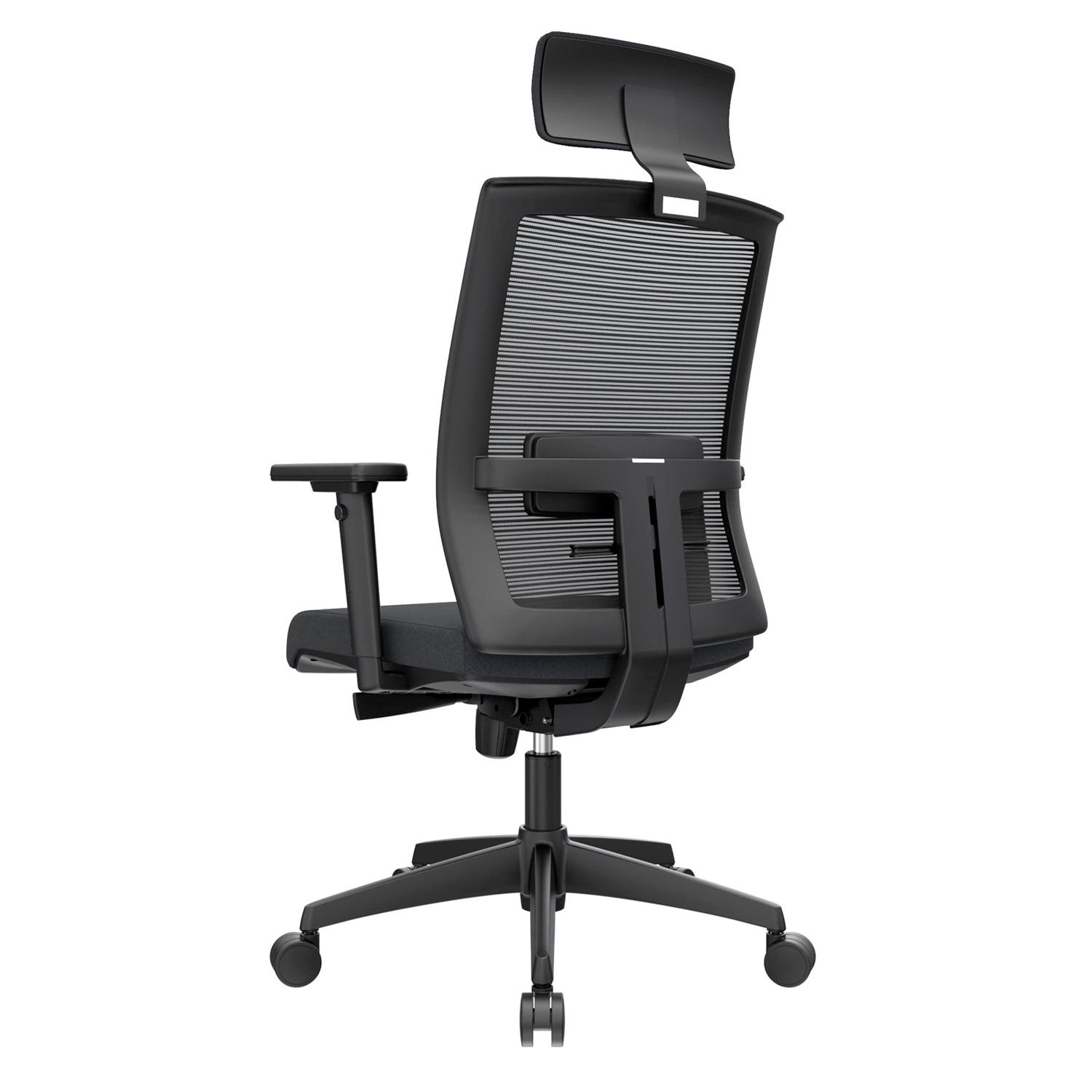 SILLA ERGONÓMICA NOHA PRESIDENTE NYLON NEGRO OFIDEAS - 4