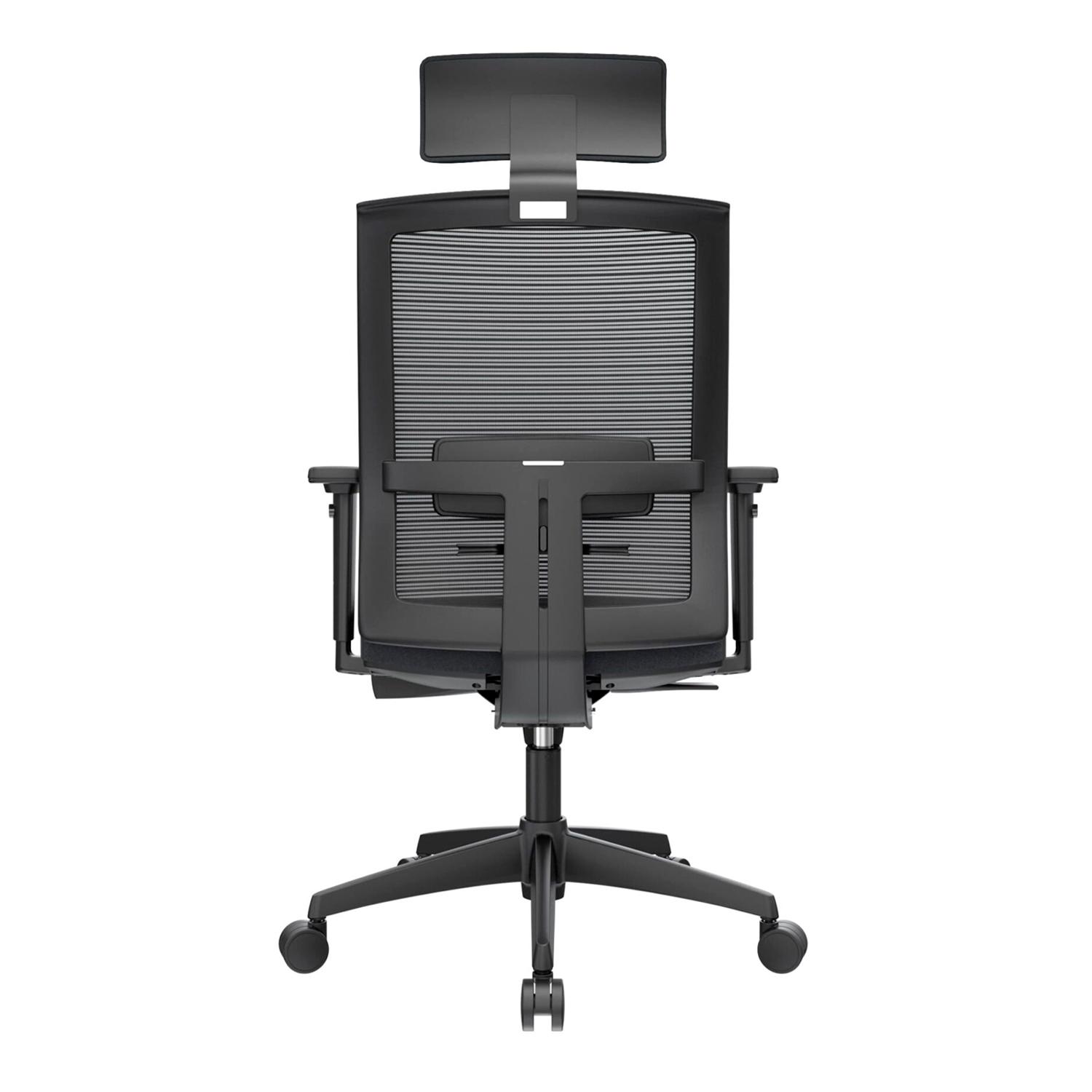 SILLA ERGONÓMICA NOHA PRESIDENTE NYLON NEGRO OFIDEAS - 5