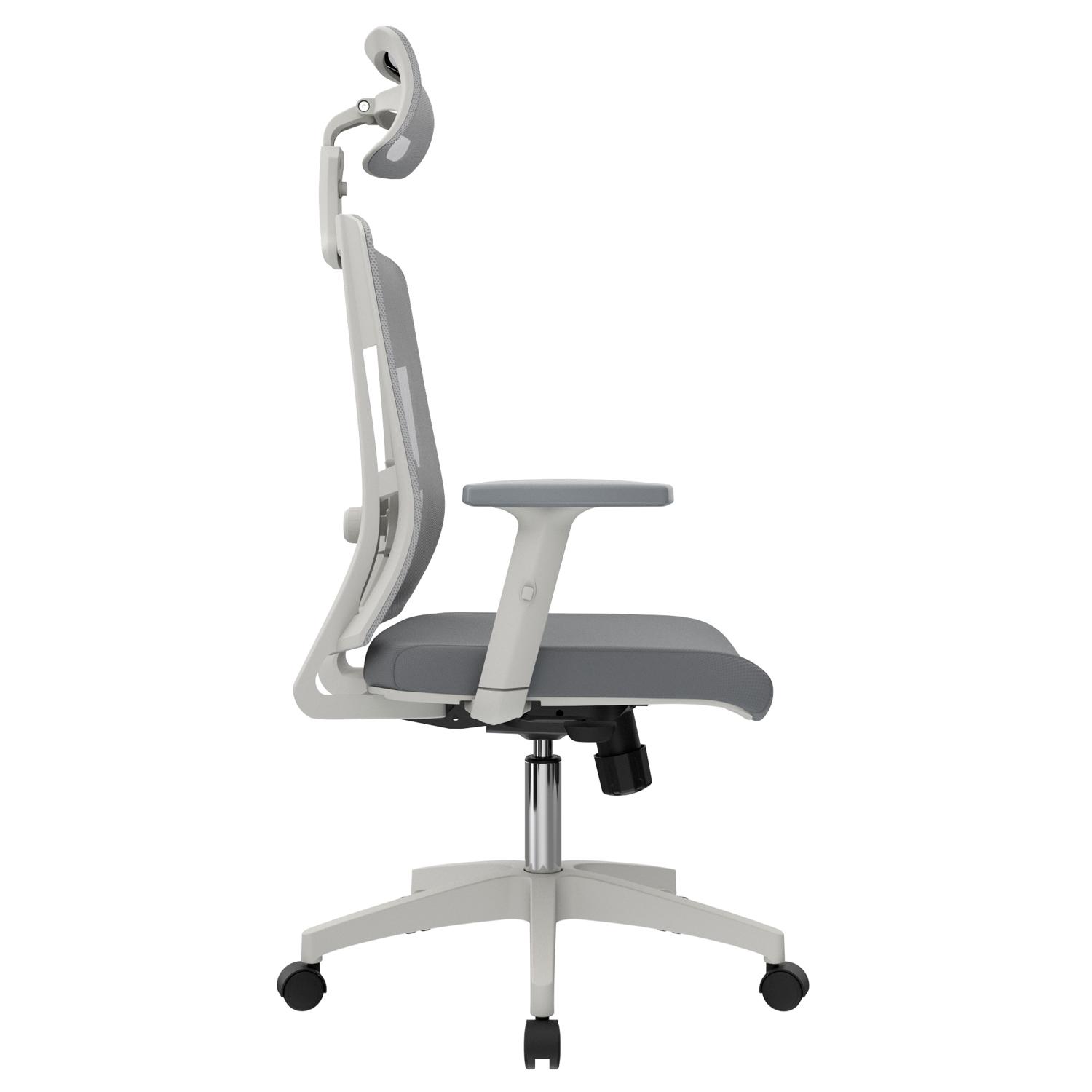 SILLA ERGONÓMICA DELPHI II PRESIDENTE GRIS PREMIUM NYLON EG OFIDEAS - 3