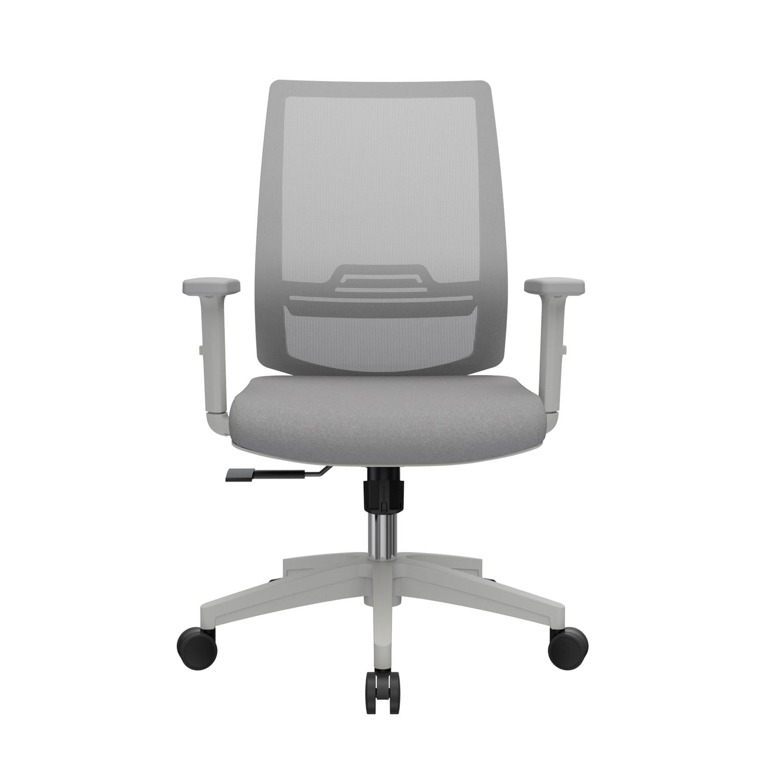 SILLA ERGONÓMICA AERON GERENTE BRAZOS 1D NYLON GRIS EG OFIDEAS - 2