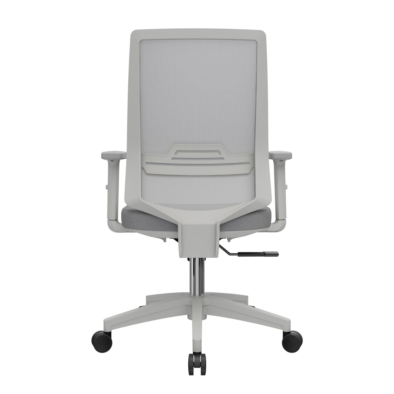 SILLA ERGONÓMICA AERON GERENTE BRAZOS 1D NYLON GRIS EG OFIDEAS - 5