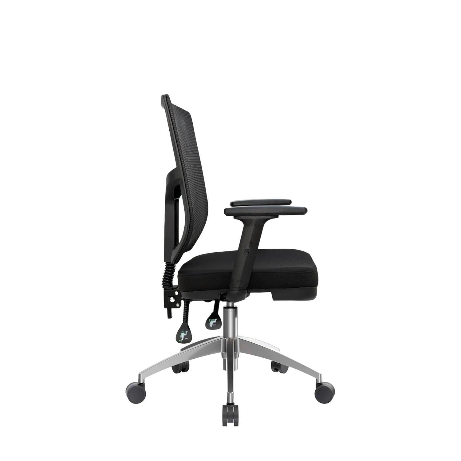 SILLA RECLINABLE FONE AR NEGRO ALUMINIO OFIDEAS - 3