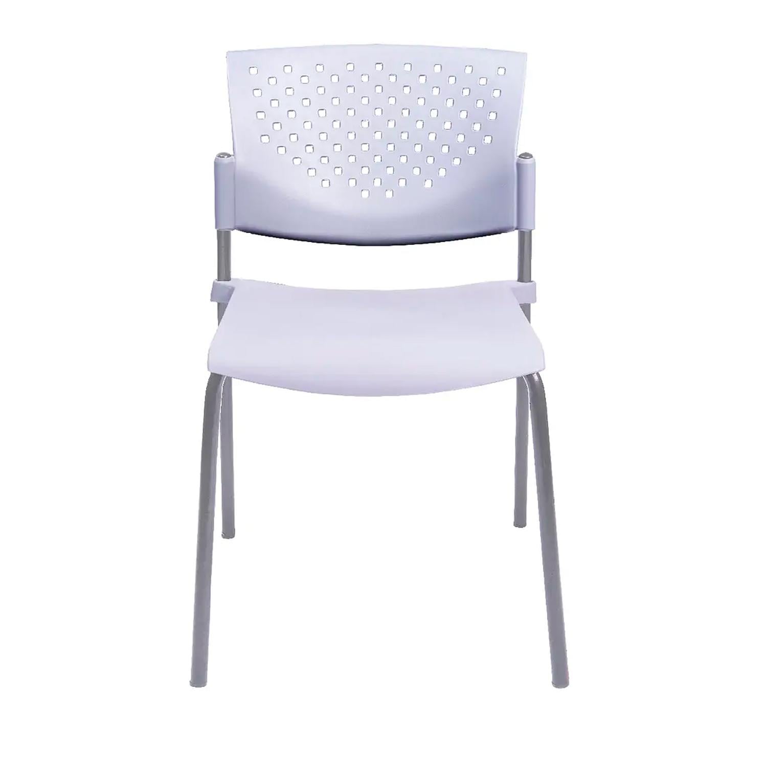 SILLA FIJA DE VISITA BUTTERFLY GRIS ESTRUCTURA GRIS OFIDEAS - 2