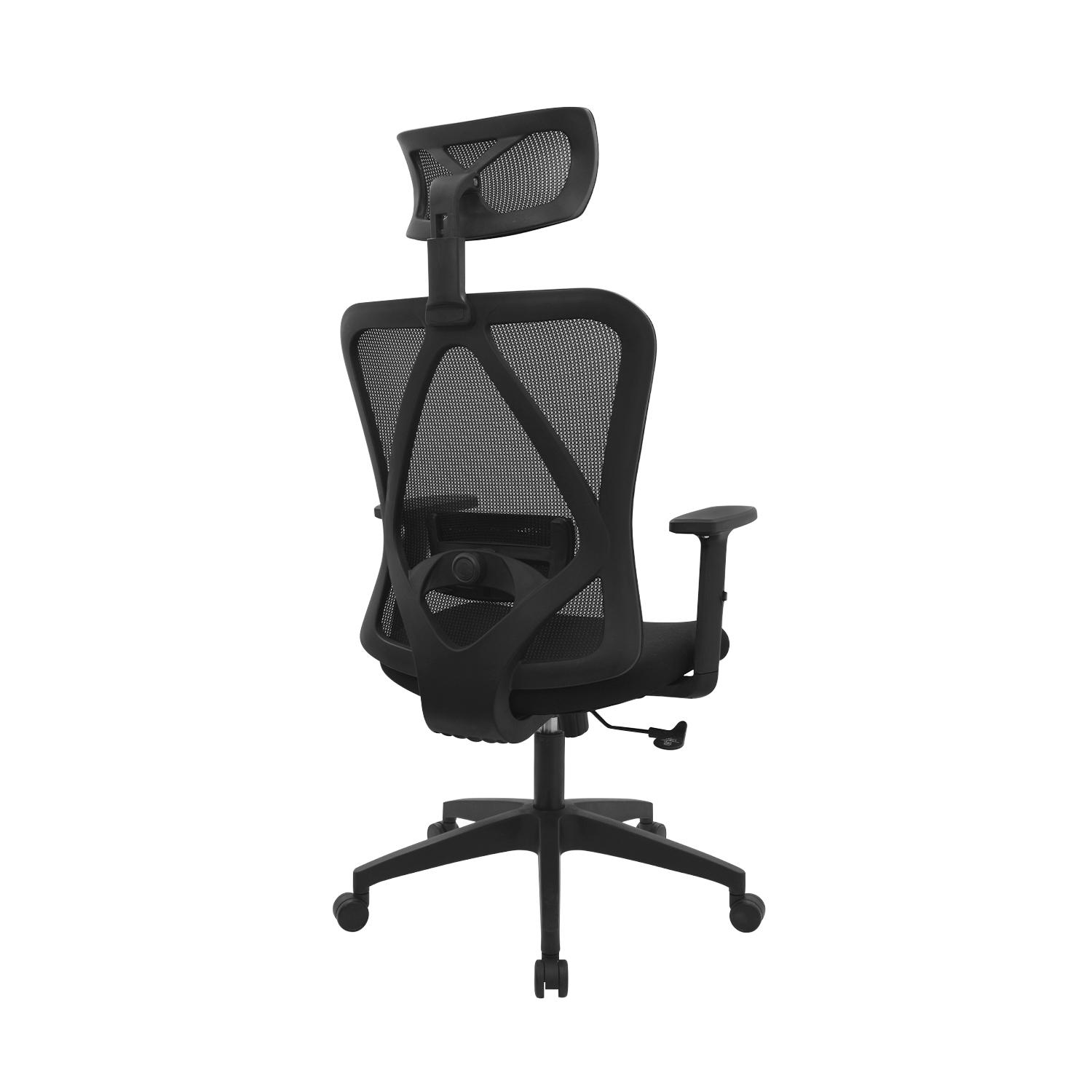 SILLA RECLINABLE MARK PRESIDENTE NEGRO OFIDEAS - 4