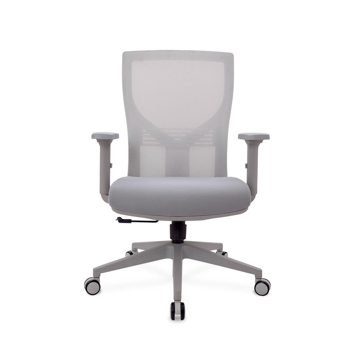SILLA ERGONÓMICA TOM GERENTE NYLON GRIS 1D OFIDEAS - 2