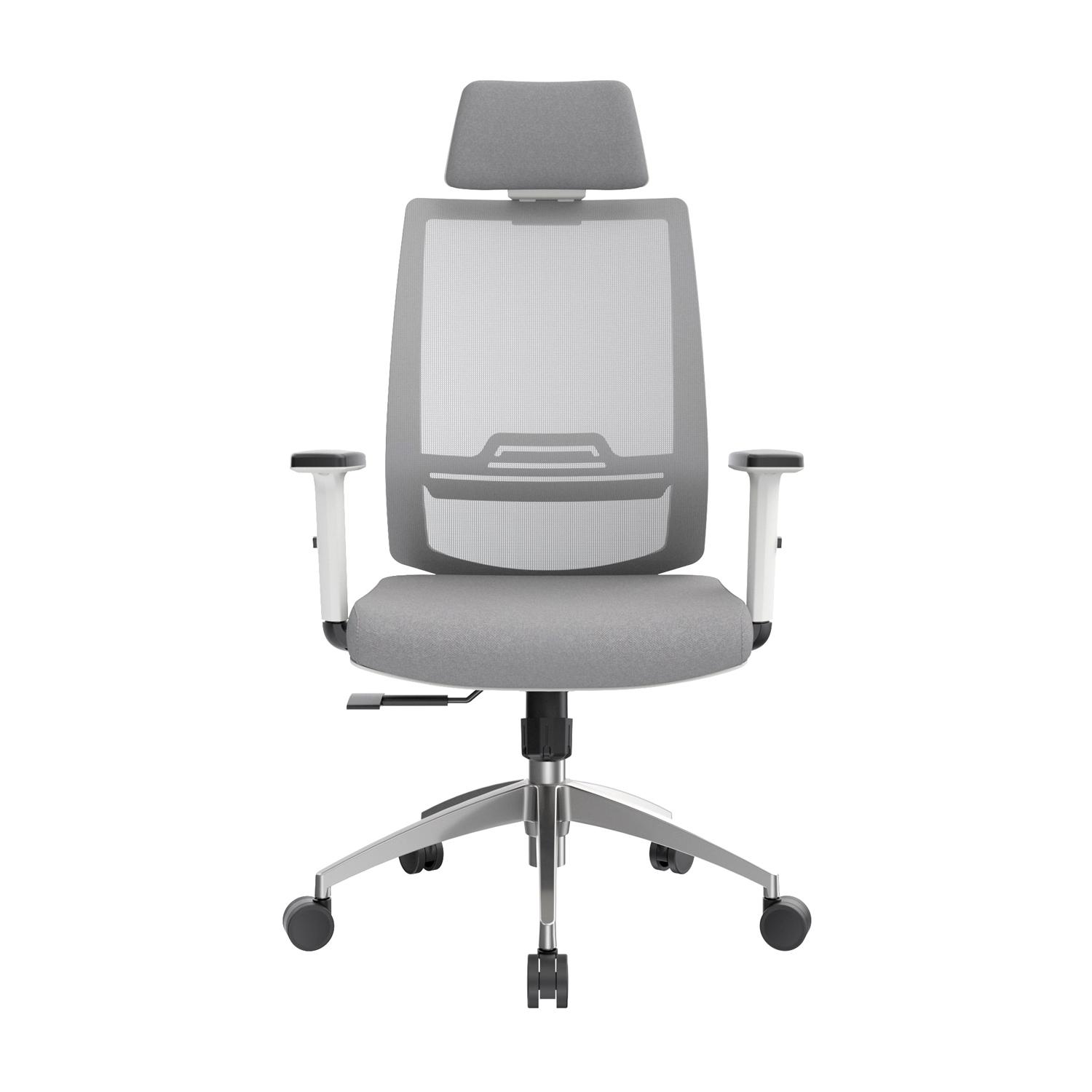 SILLA ERGONÓMICA AERON PRESIDENTE BRAZOS 1D ALUMINIO GRIS EB OFIDEAS - 2