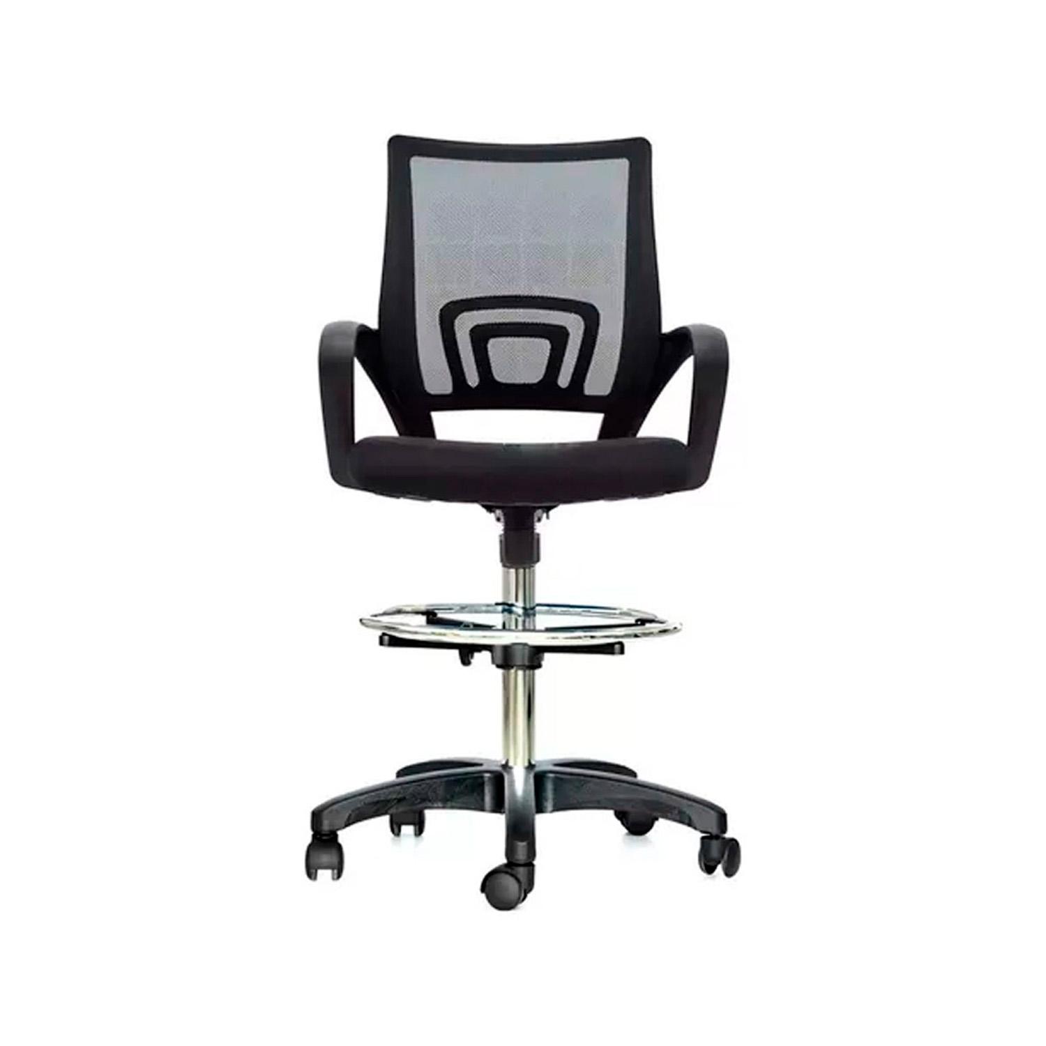 SILLA CAJERO ATLANTIS NEGRO BN AC OFIDEAS - 1