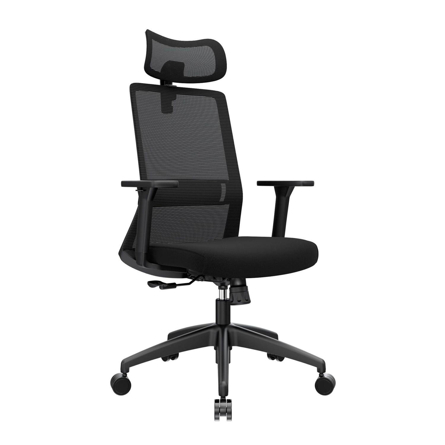 SILLA ERGONÓMICA EMBODY PRESIDENTE NYLON NEGRO OFIDEAS - 1