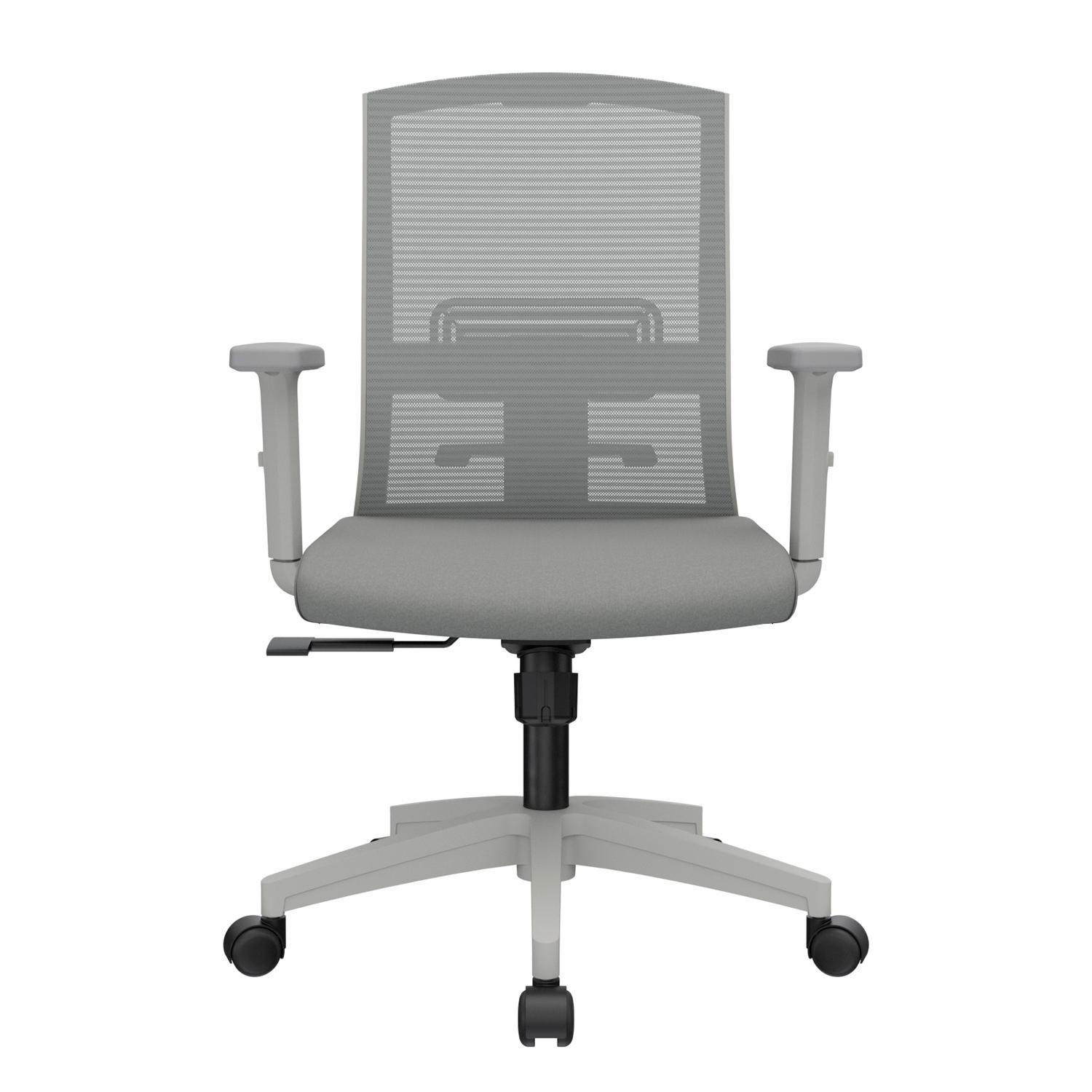 SILLA ERGONÓMICA MONK SYNCRO GERENTE NYLON GRIS EG OFIDEAS - 2