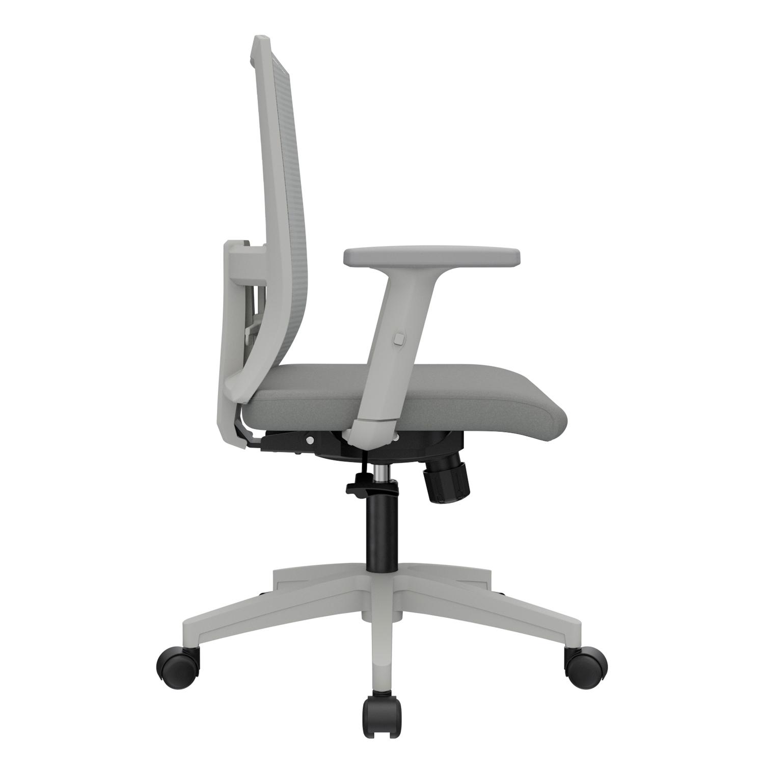 SILLA ERGONÓMICA MONK SYNCRO GERENTE NYLON GRIS EG OFIDEAS - 3