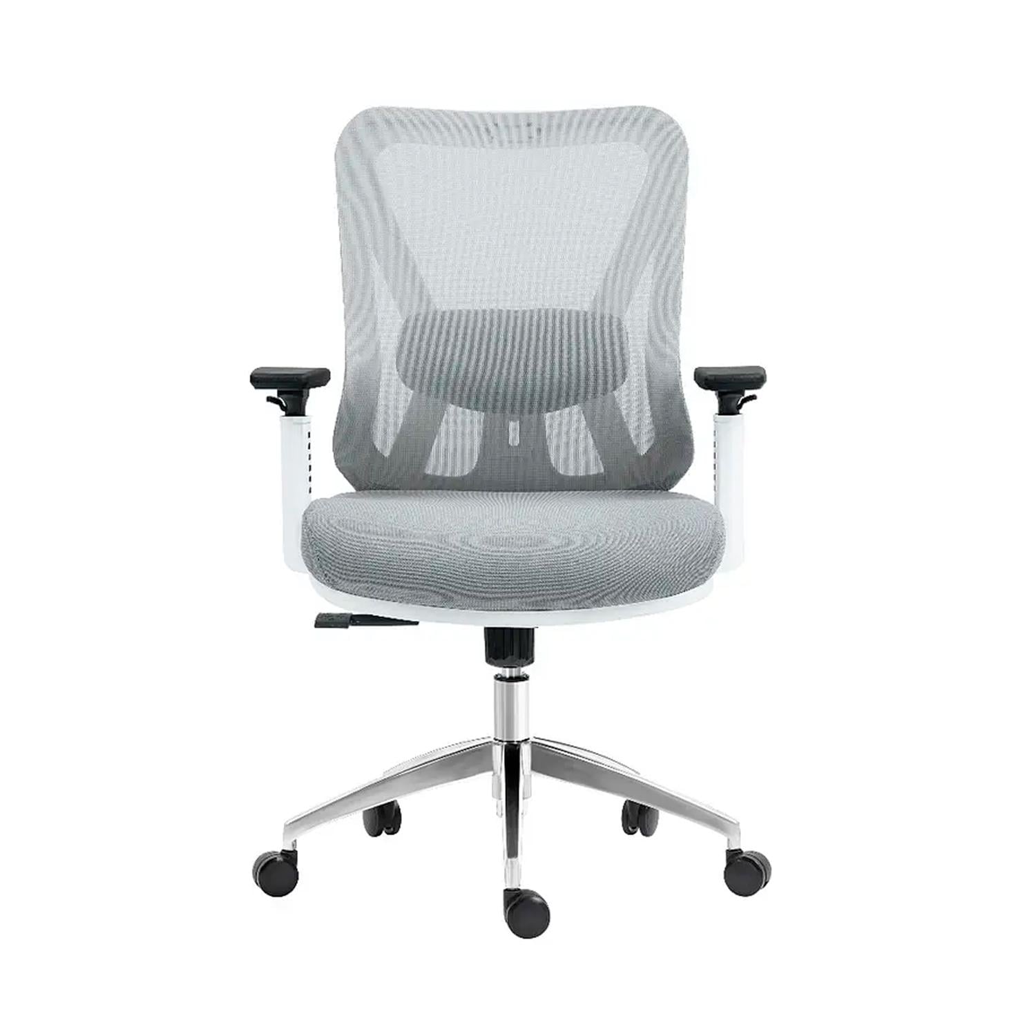 SILLA ERGONÓMICA SMART PREMIUM GERENTE BLANCO/GRIS OFIDEAS - 2