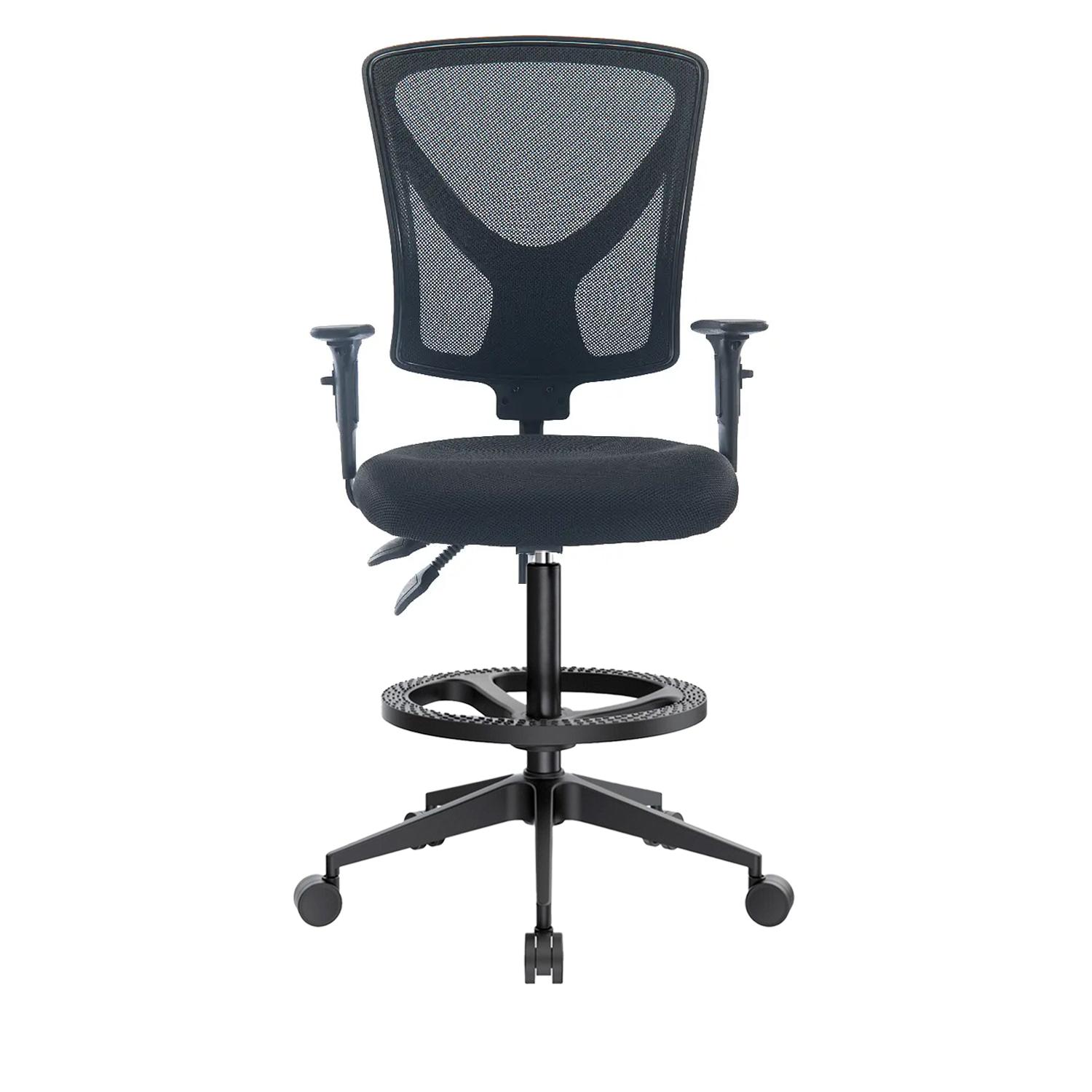 SILLA DUBAI VE CAJERO ERGONÓMICA BN AN NEGRO OFIDEAS - 2