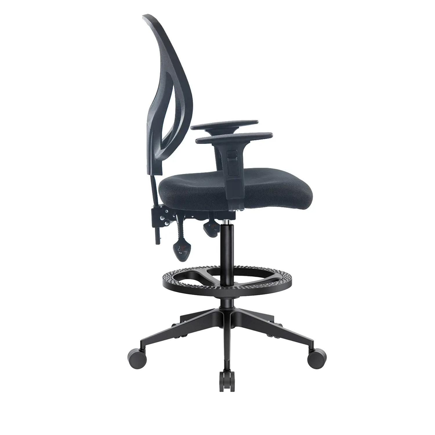 SILLA DUBAI VE CAJERO ERGONÓMICA BN AN NEGRO OFIDEAS - 3