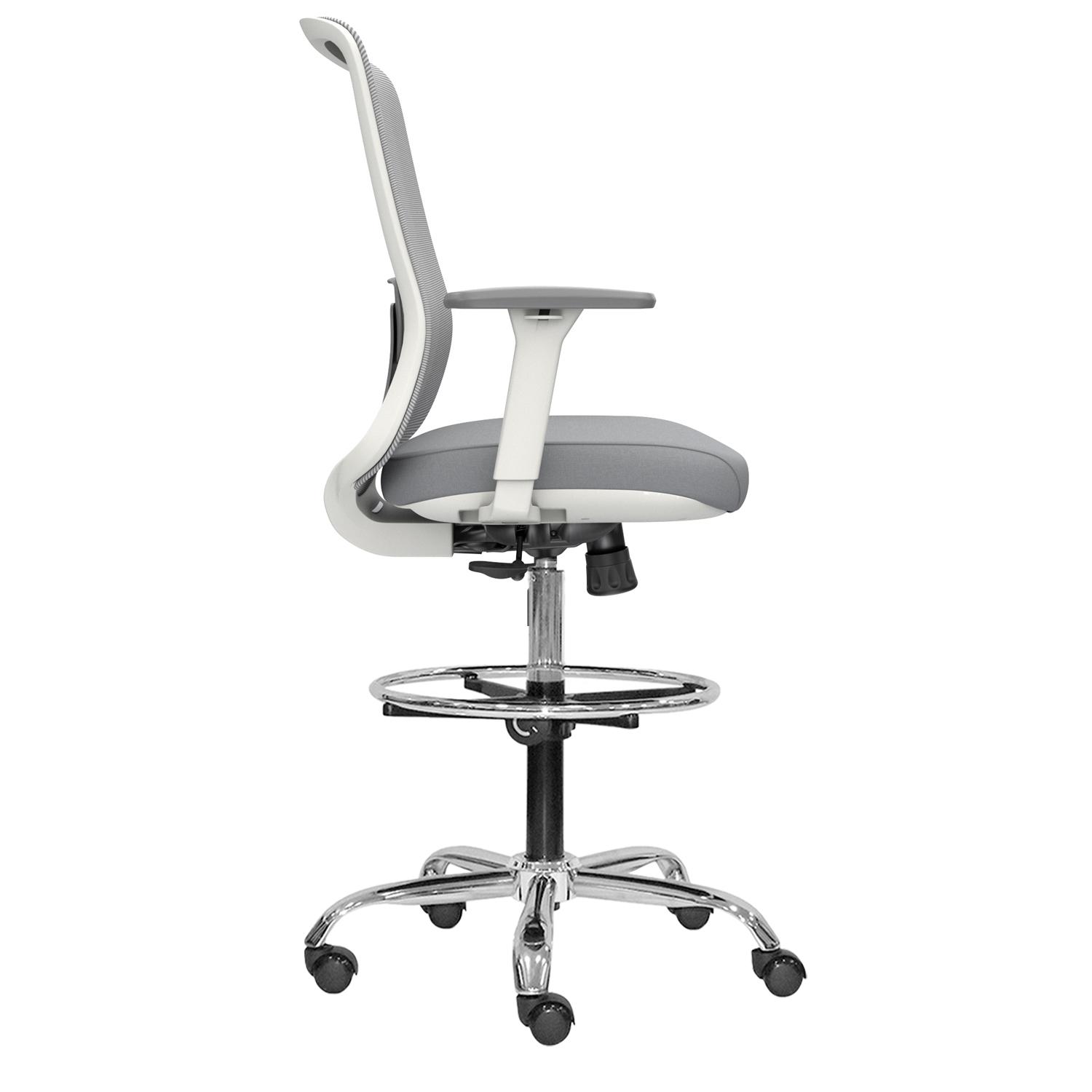 SILLA MILANO CAJERO ERGONÓMICA BC AC GRIS OFIDEAS - 2