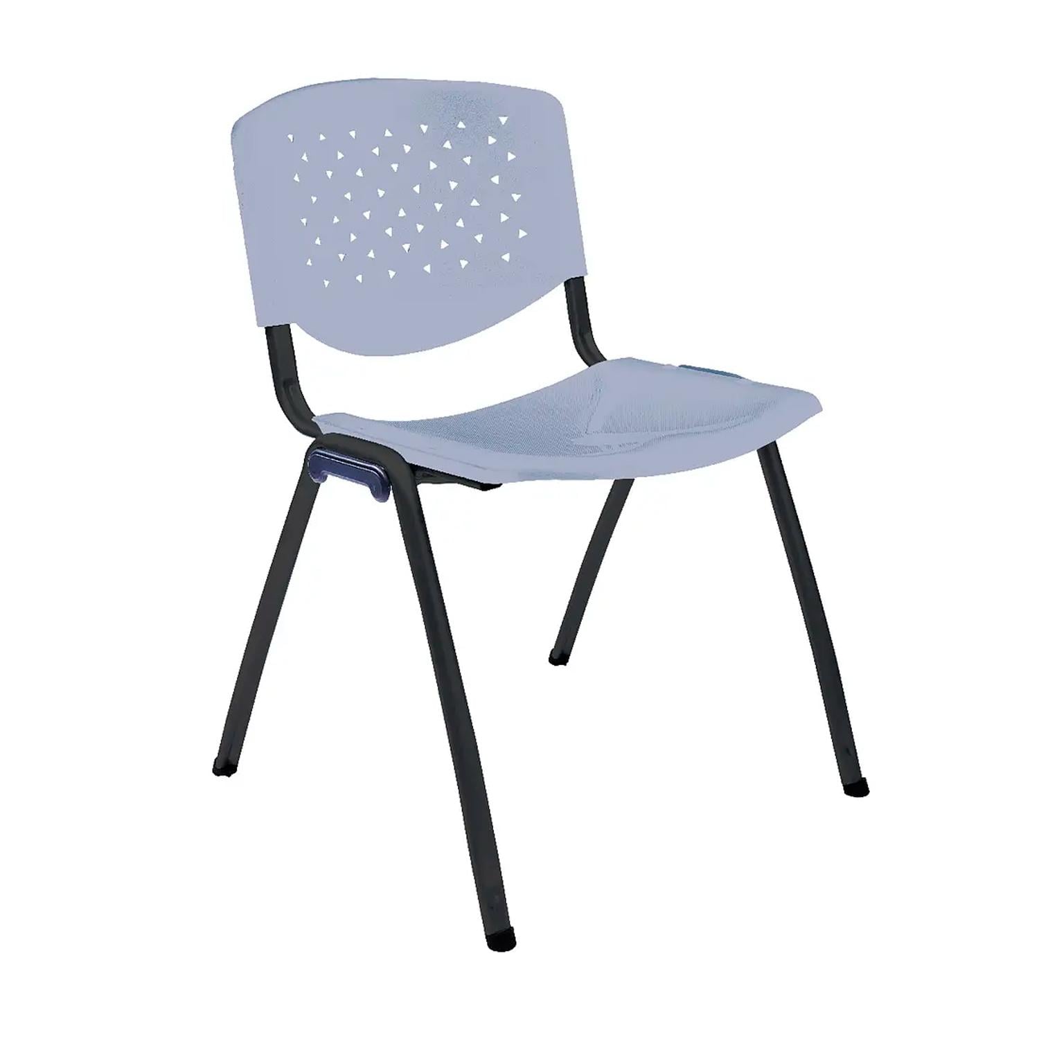 SILLA FIJA DE VISITA PRISMA GRIS EN OFIDEAS - 1