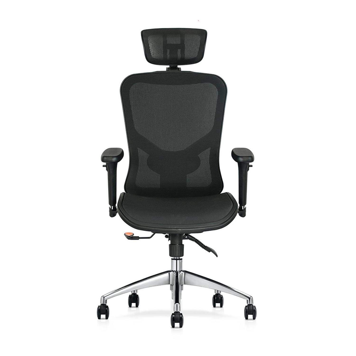 SILLA ERGONÓMICA PORTLAND PREMIUM NEGRO OFIDEAS - 2