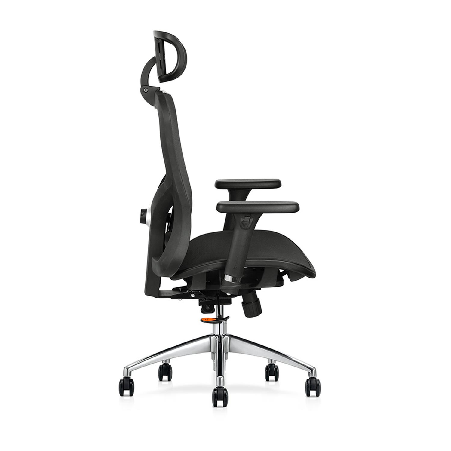 SILLA ERGONÓMICA PORTLAND PREMIUM NEGRO OFIDEAS - 3